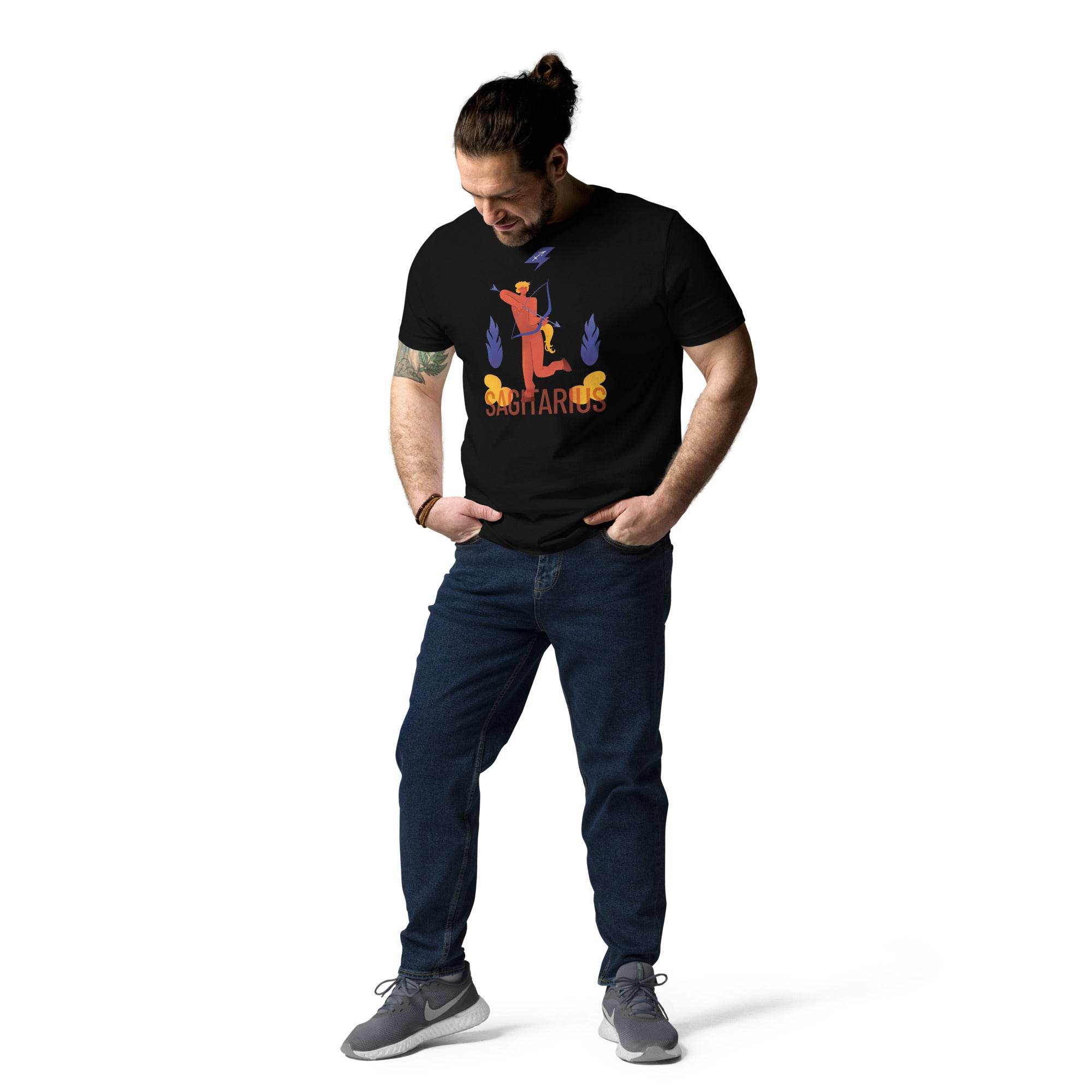 Sagittarius Unisex Organic Cotton T-Shirt - Raw Edition - 
