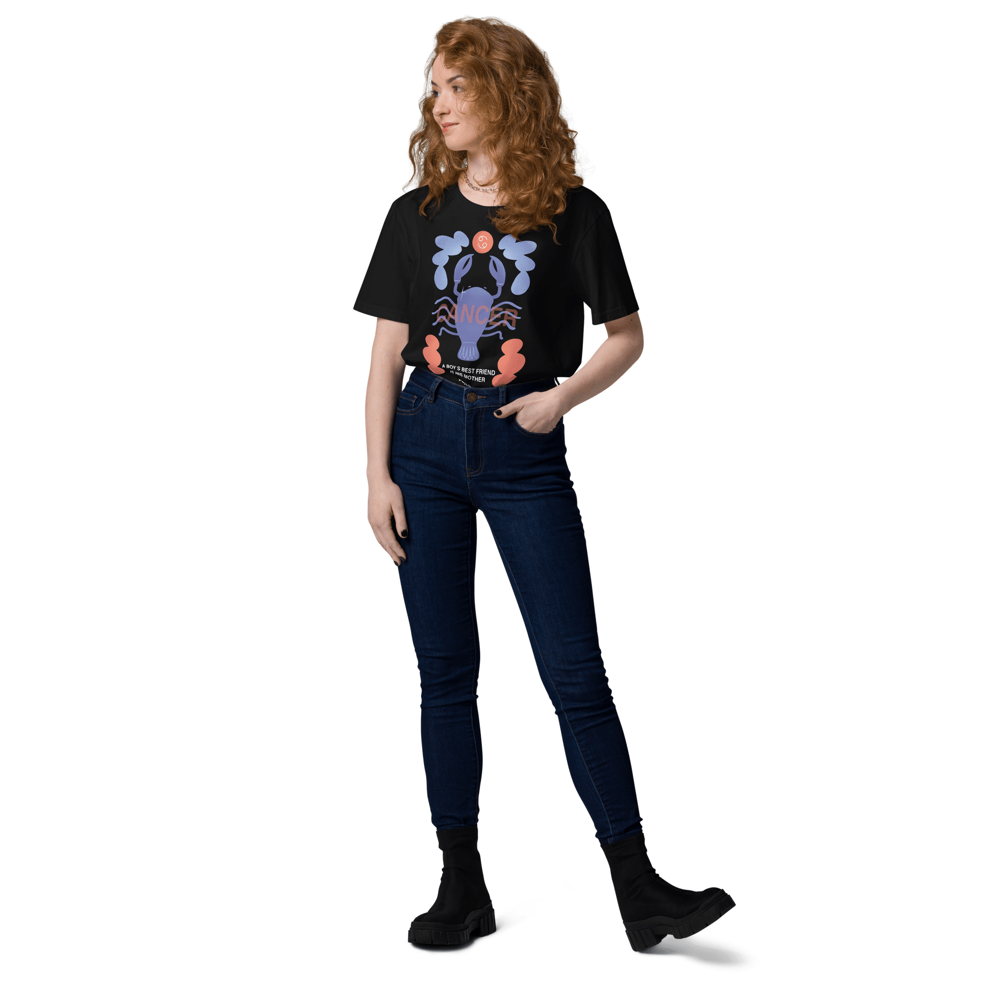Cancer Unisex Organic Cotton T-Shirt - Psycho Edition - 