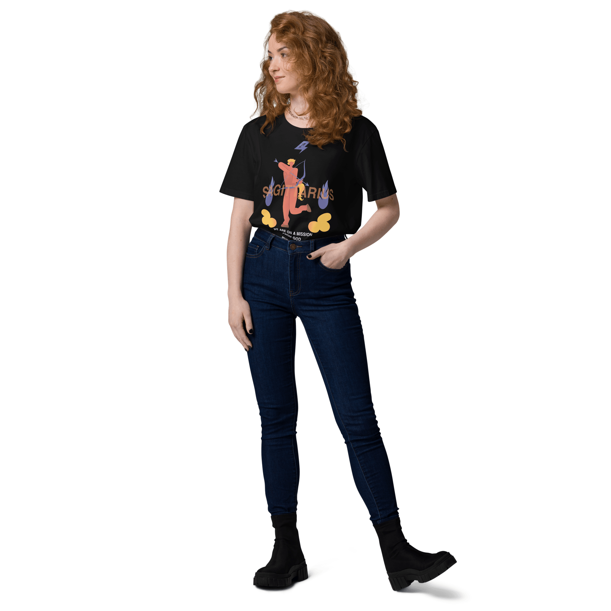 Sagittarius Unisex Organic Cotton T-Shirt - The Blues Brothers Edition - 