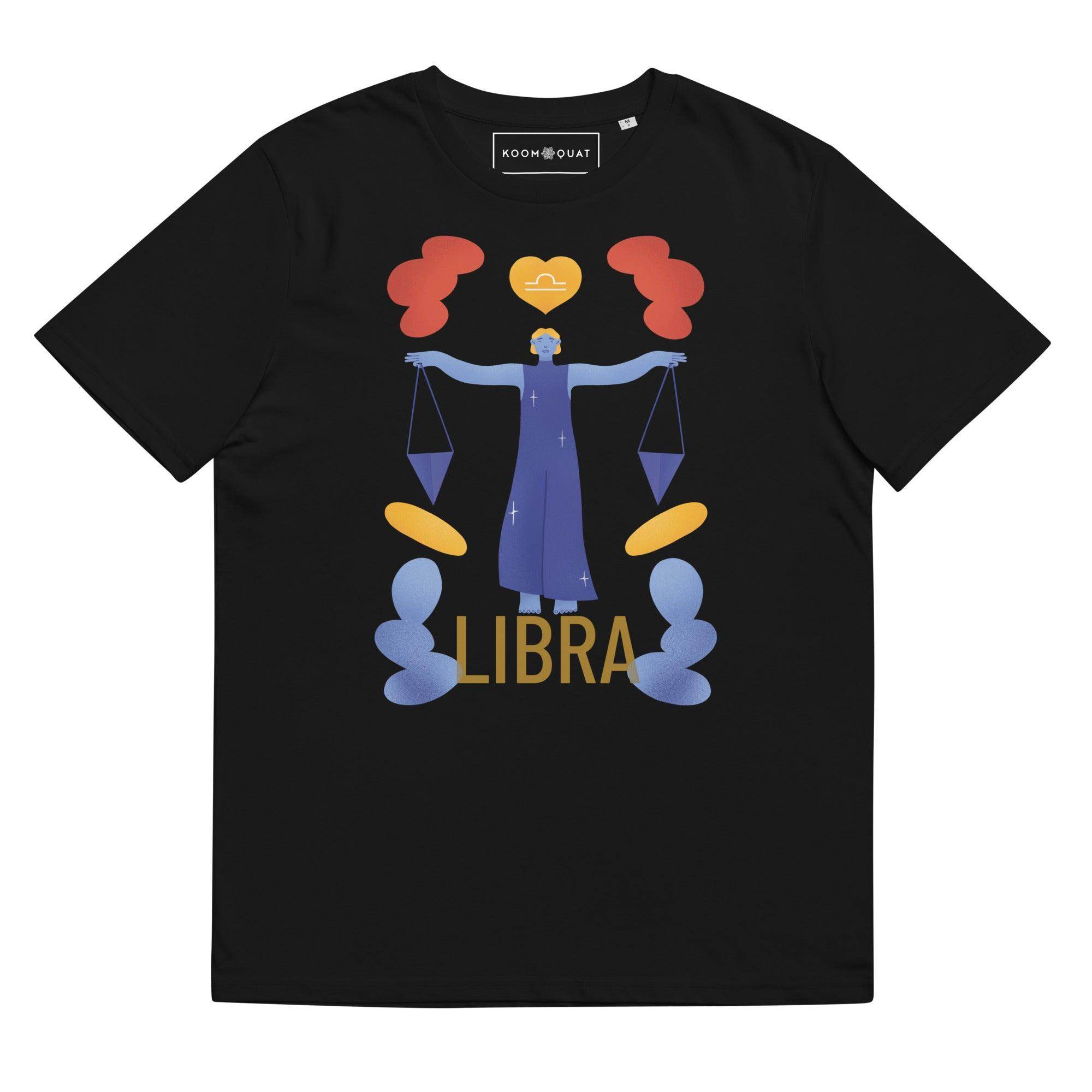 Libra Unisex Organic Cotton T-Shirt - Raw Edition - 