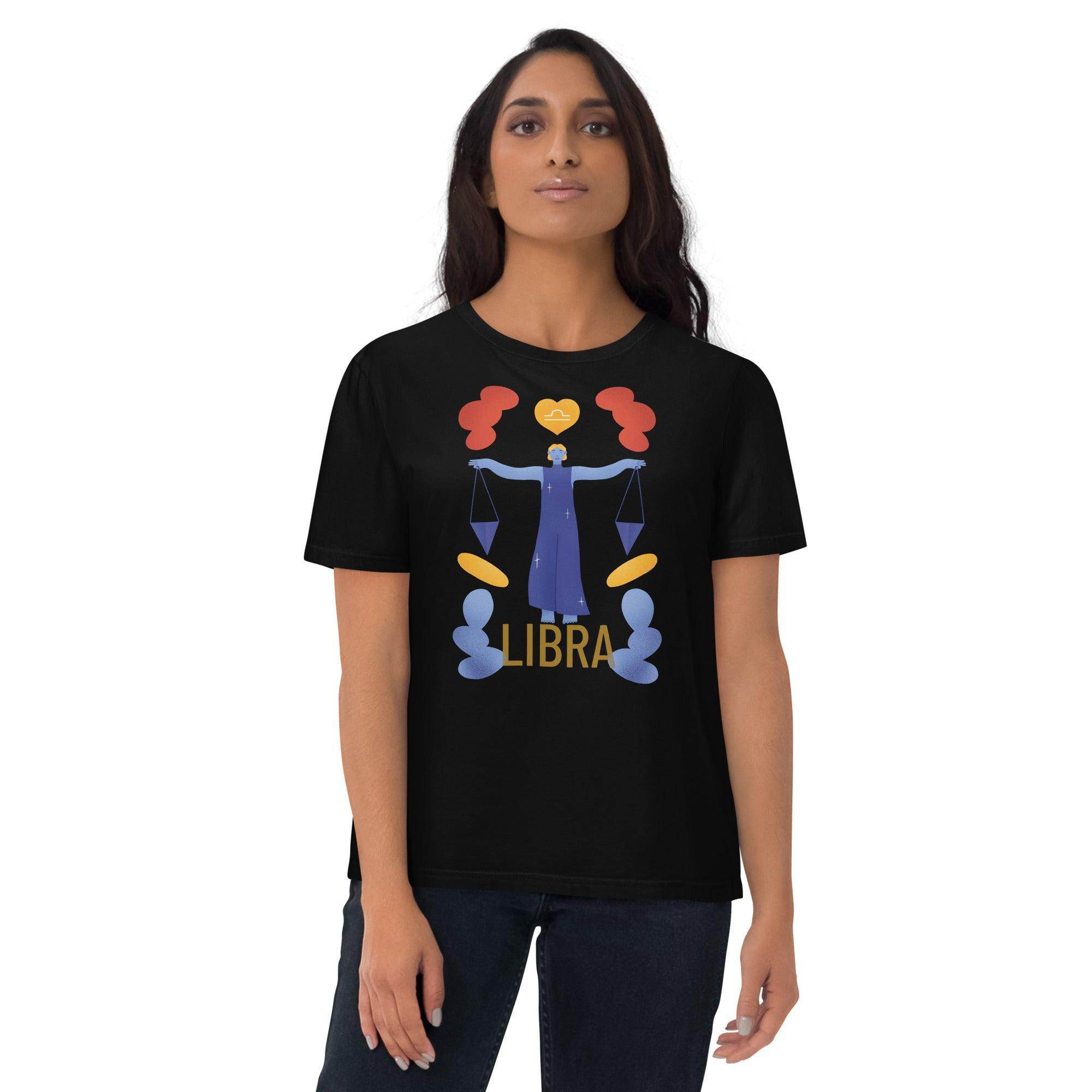 Libra Unisex Organic Cotton T-Shirt - Raw Edition - 