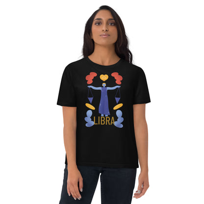 Libra Unisex Organic Cotton T-Shirt - Raw Edition