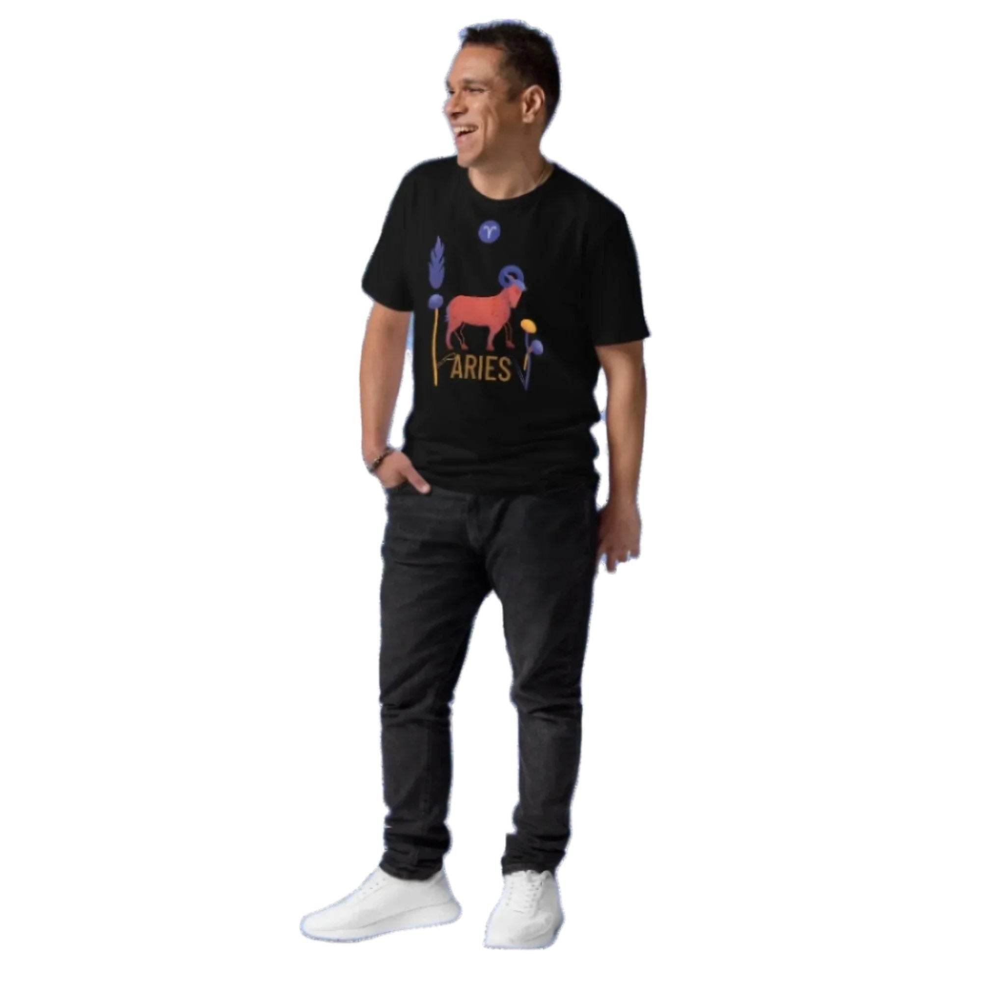 Aries Unisex Organic Cotton T-Shirt Raw - 