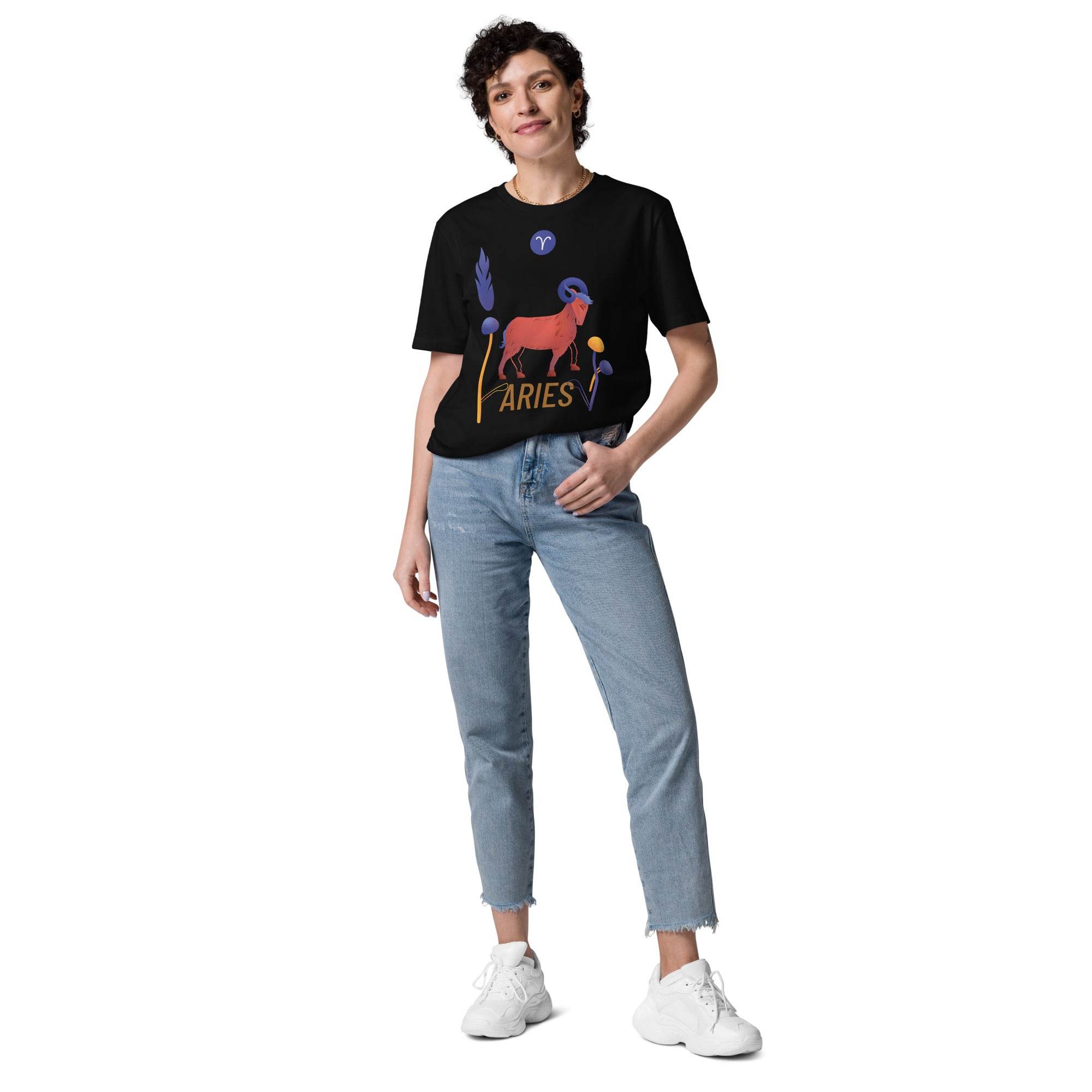 Aries Unisex Organic Cotton T-Shirt Raw - 