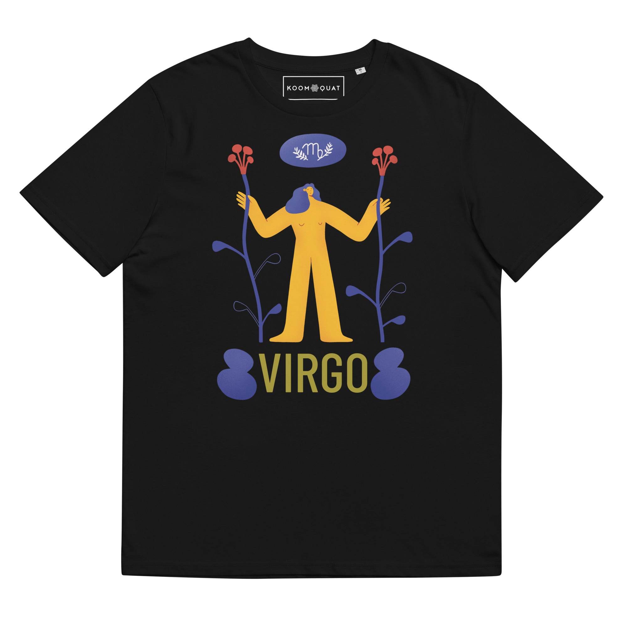 Virgo Unisex Organic Cotton T-Shirt - Raw Edition - 