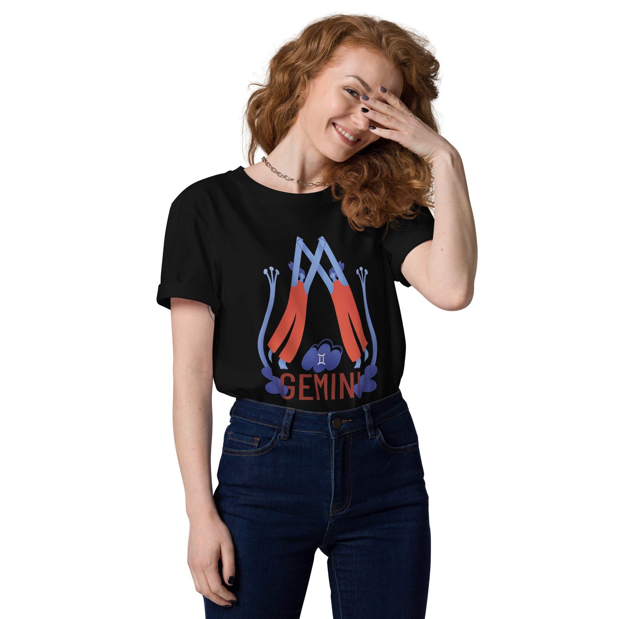 Gemini Unisex Organic Cotton T-Shirt - Raw Edition - 
