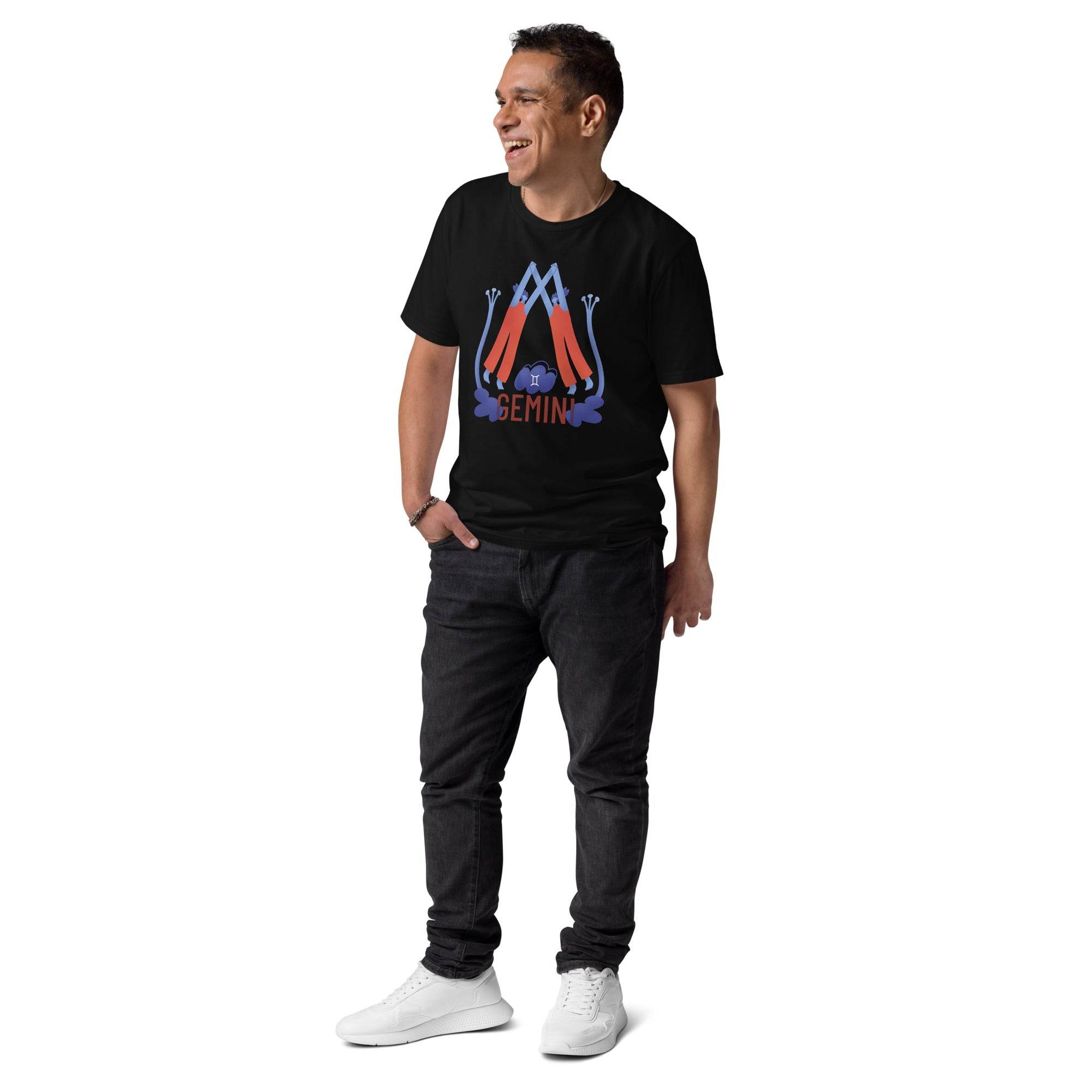 Gemini Unisex Organic Cotton T-Shirt - Raw Edition - 