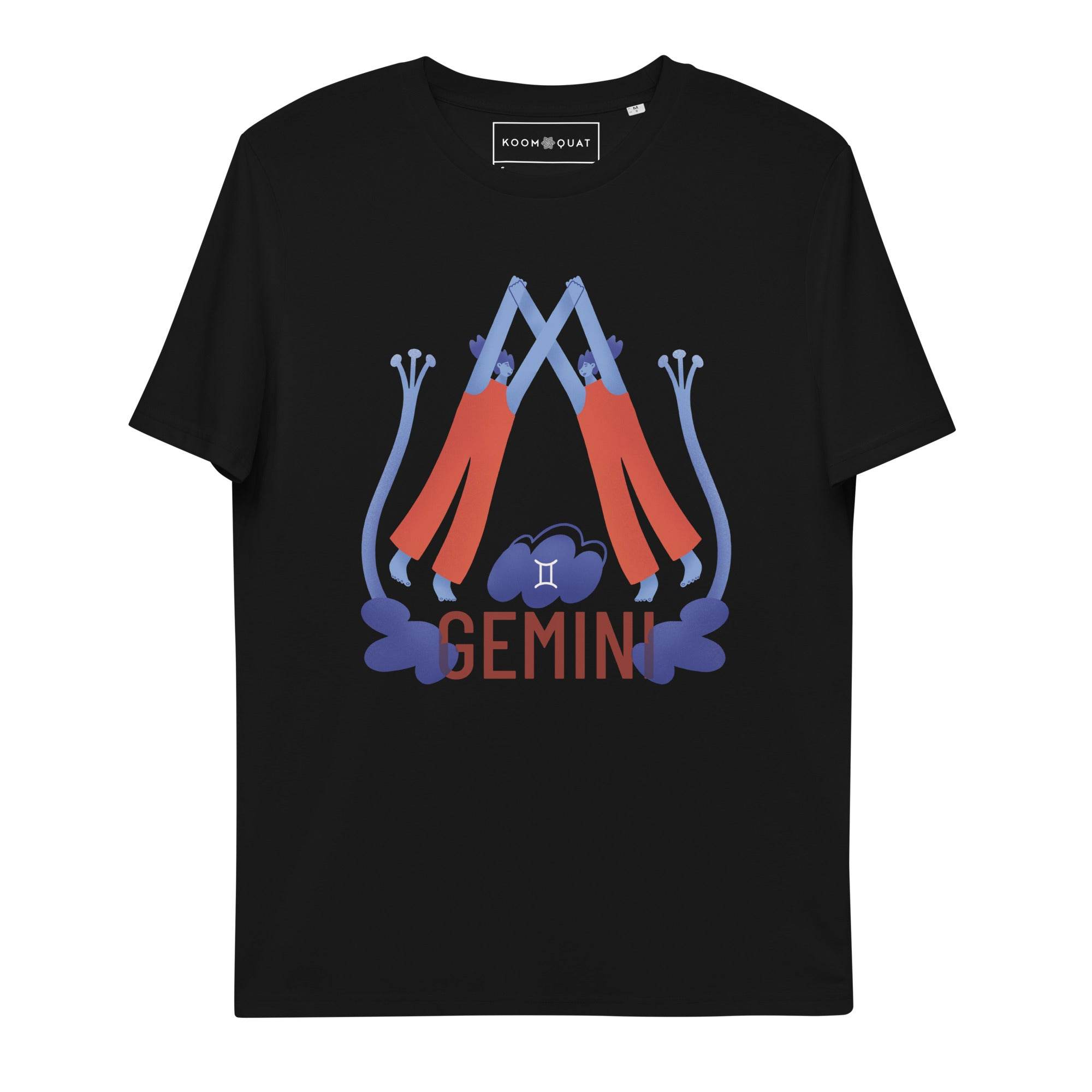 Gemini Unisex Organic Cotton T-Shirt - Raw Edition - 