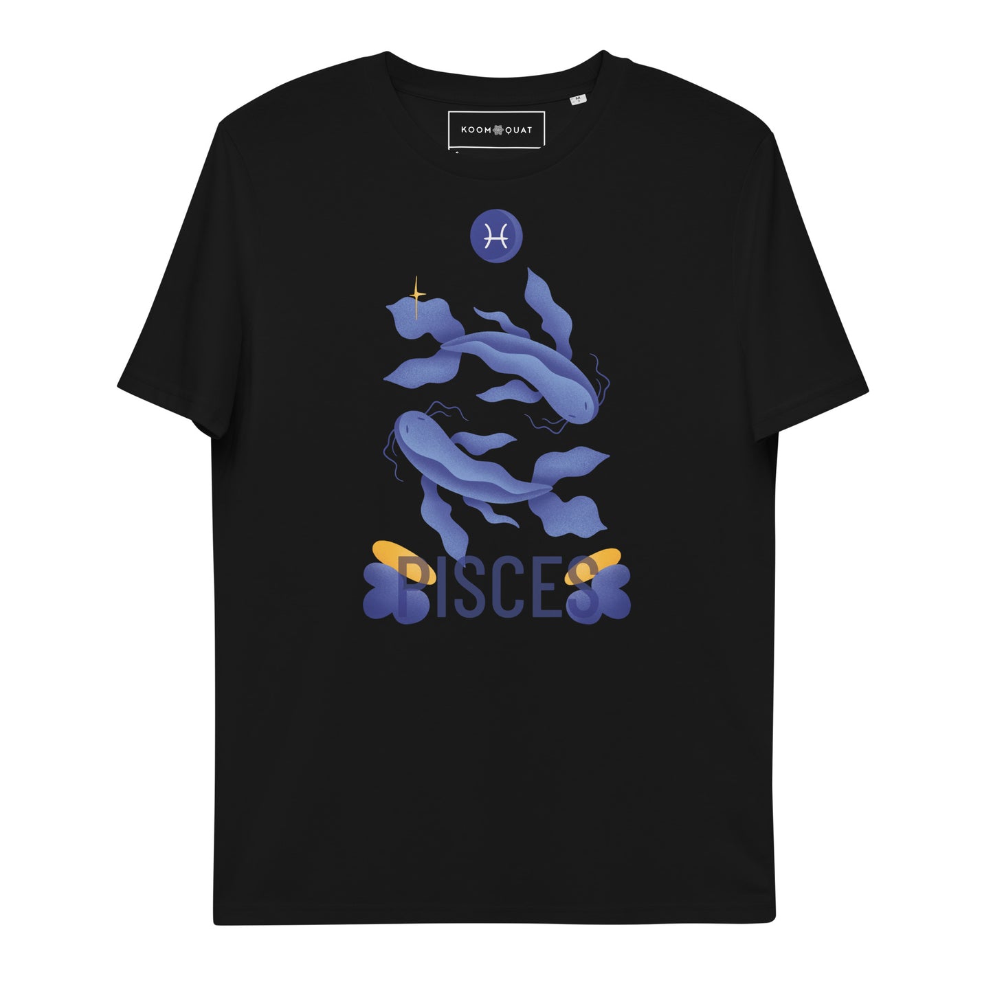 Pisces Unisex Organic Cotton T-Shirt - Raw Edition