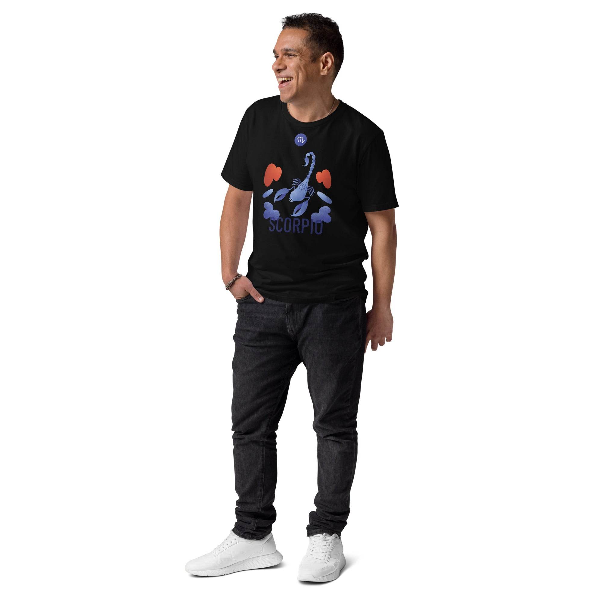 Scorpio Unisex Organic Cotton T-Shirt - Raw Edition - 