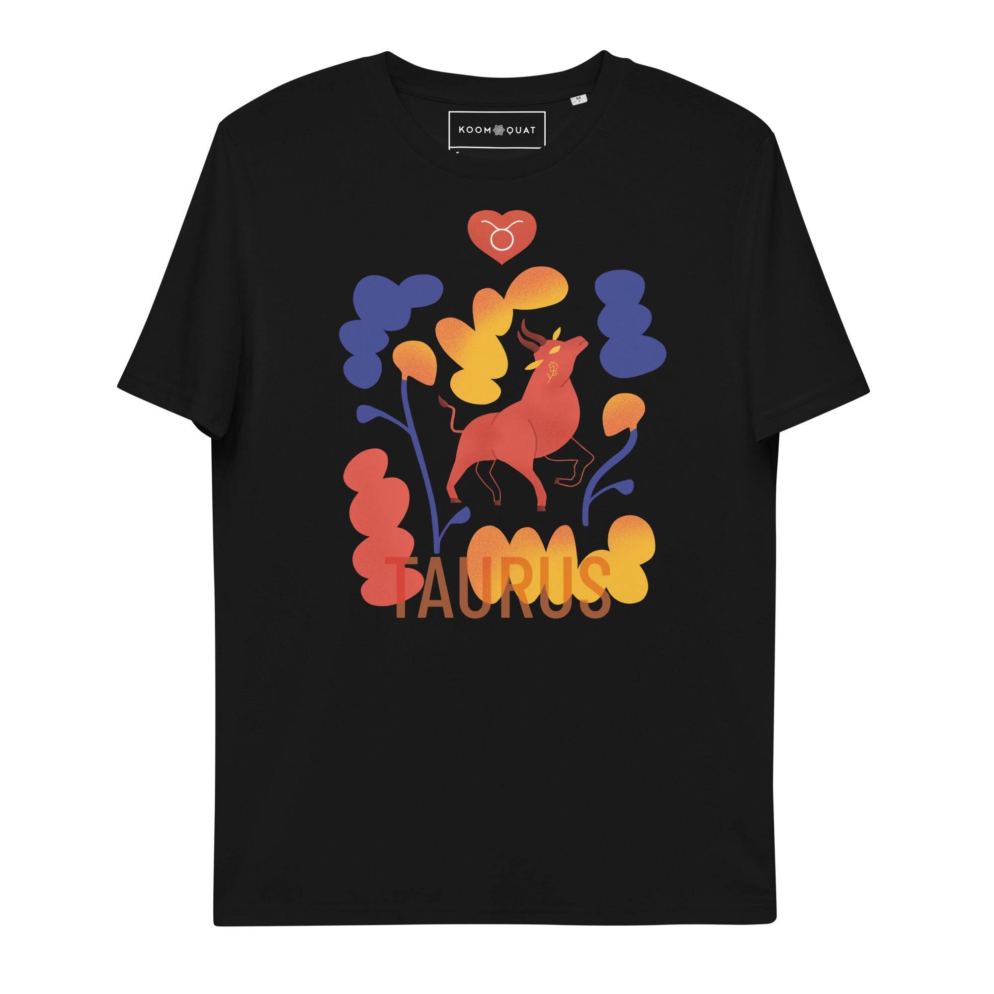 TAURUS Unisex Organic Cotton T-Shirt Raw - 