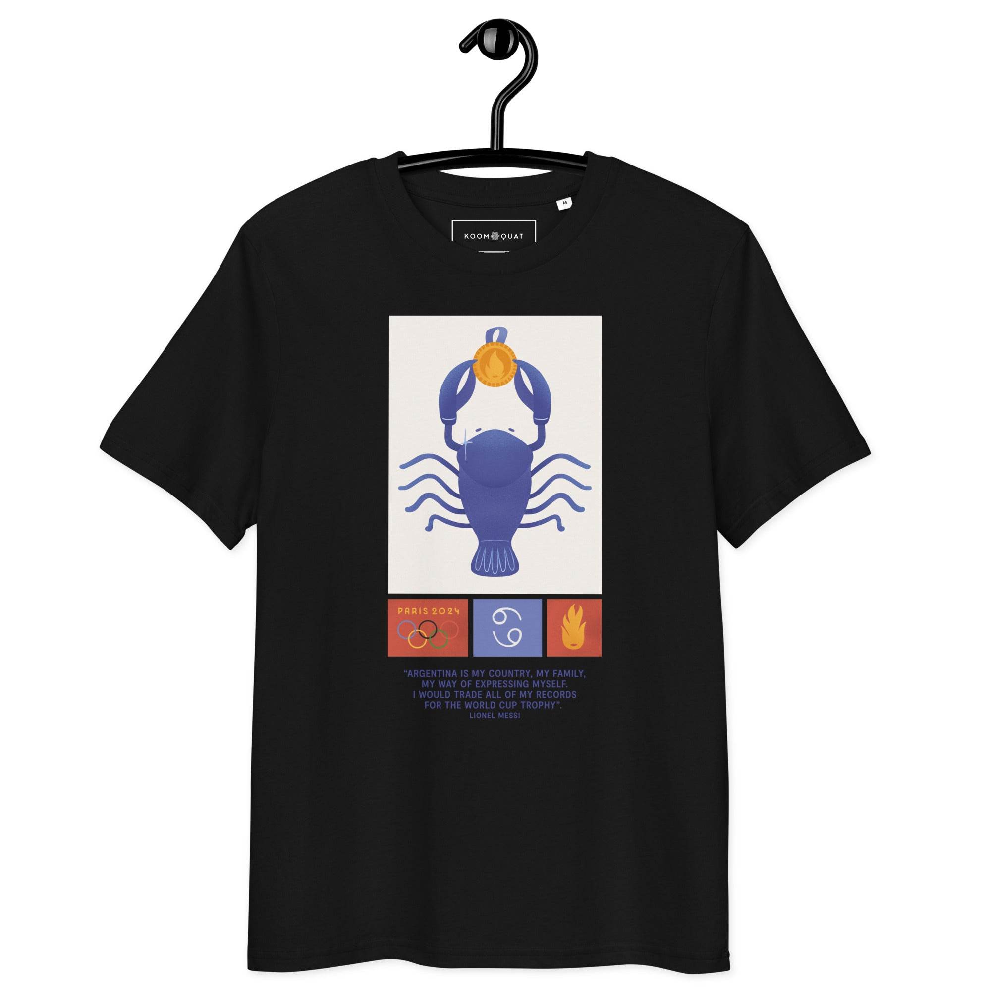 Unisex organic cotton t-shirt JO 2024 CANCER - 