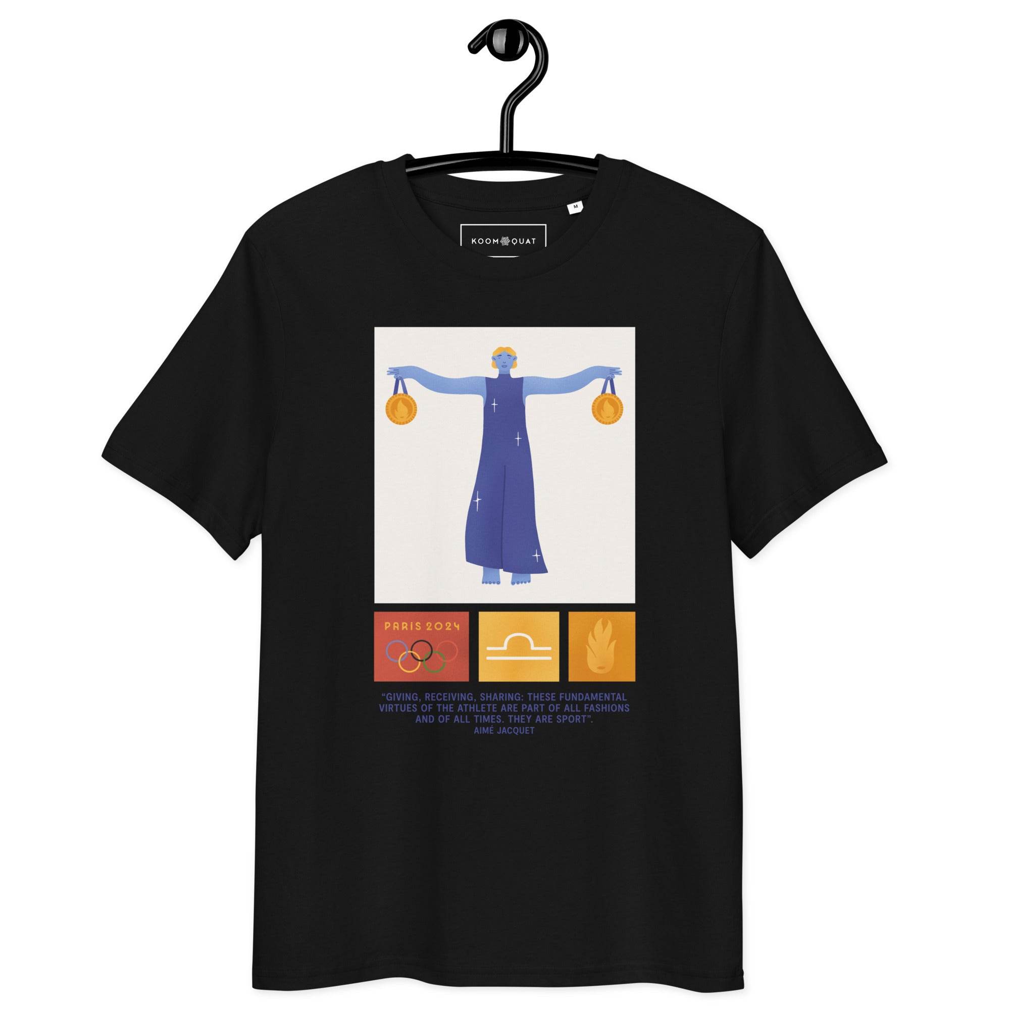 Unisex organic cotton t-shirt JO 2024 LIBRA - 