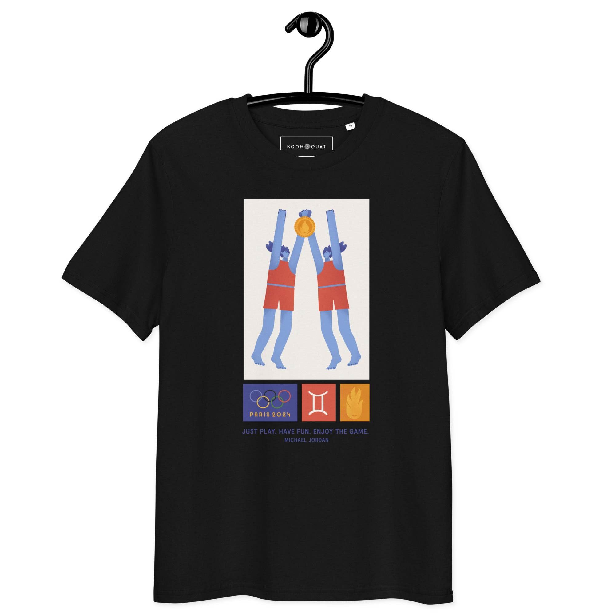 Unisex organic cotton t-shirt JO 2024 GEMINI - 