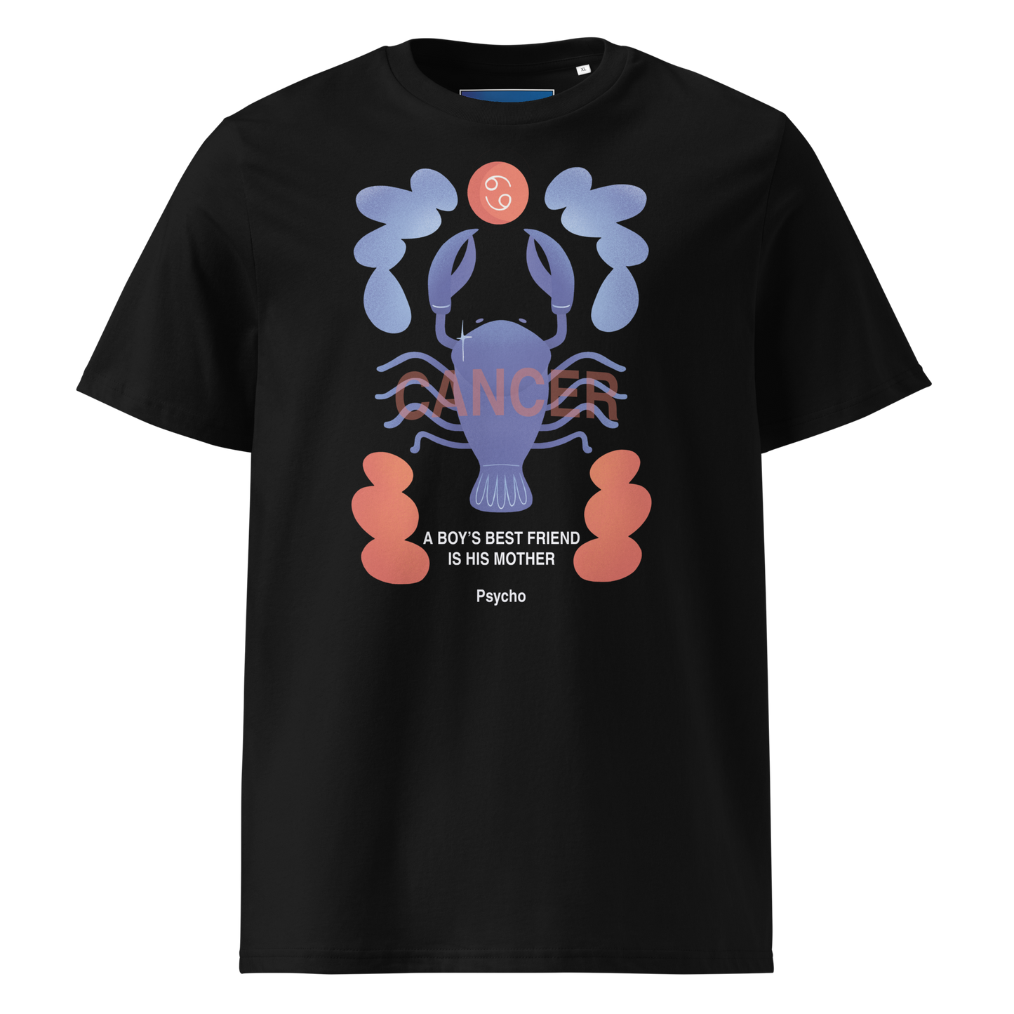 Cancer Unisex Organic Cotton T-Shirt - Psycho Edition