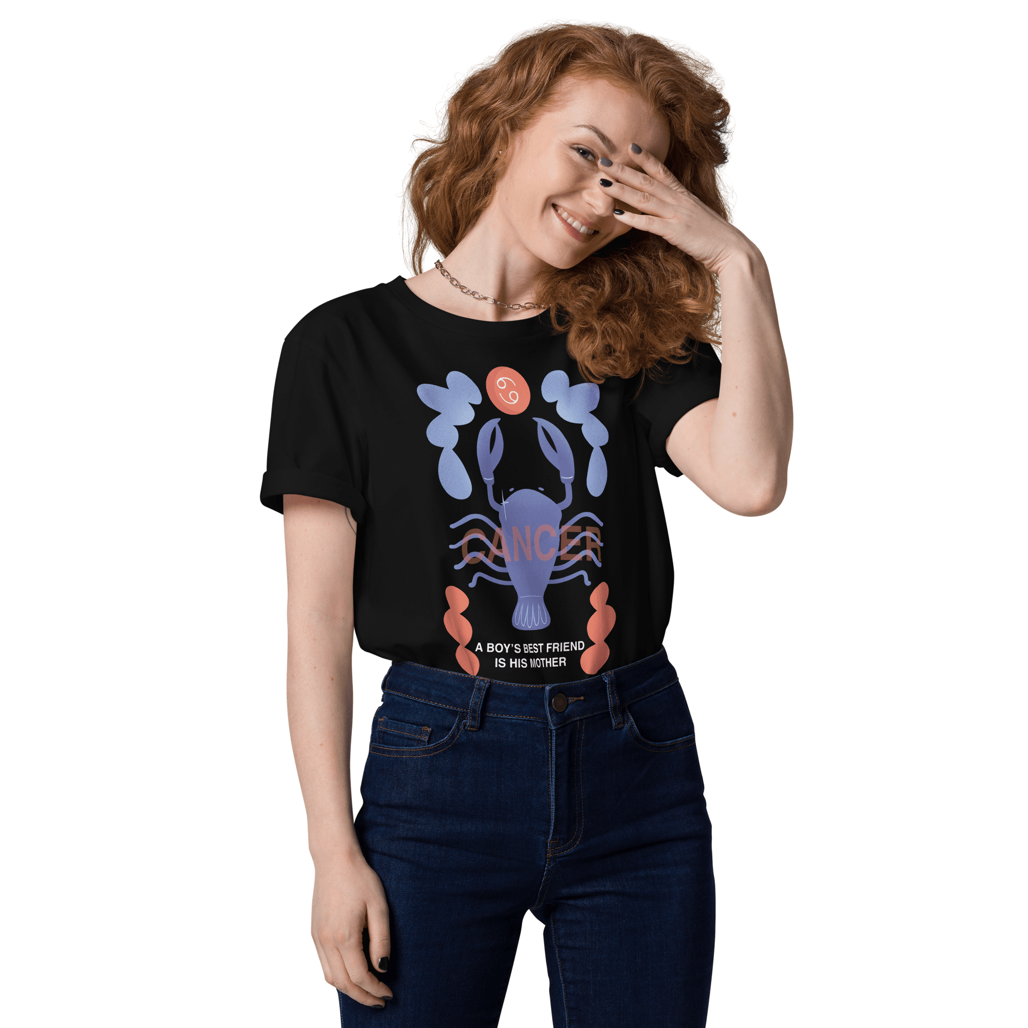 Cancer Unisex Organic Cotton T-Shirt - Psycho Edition - 