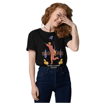 Sagittarius Unisex Organic Cotton T-Shirt - The Blues Brothers Edition