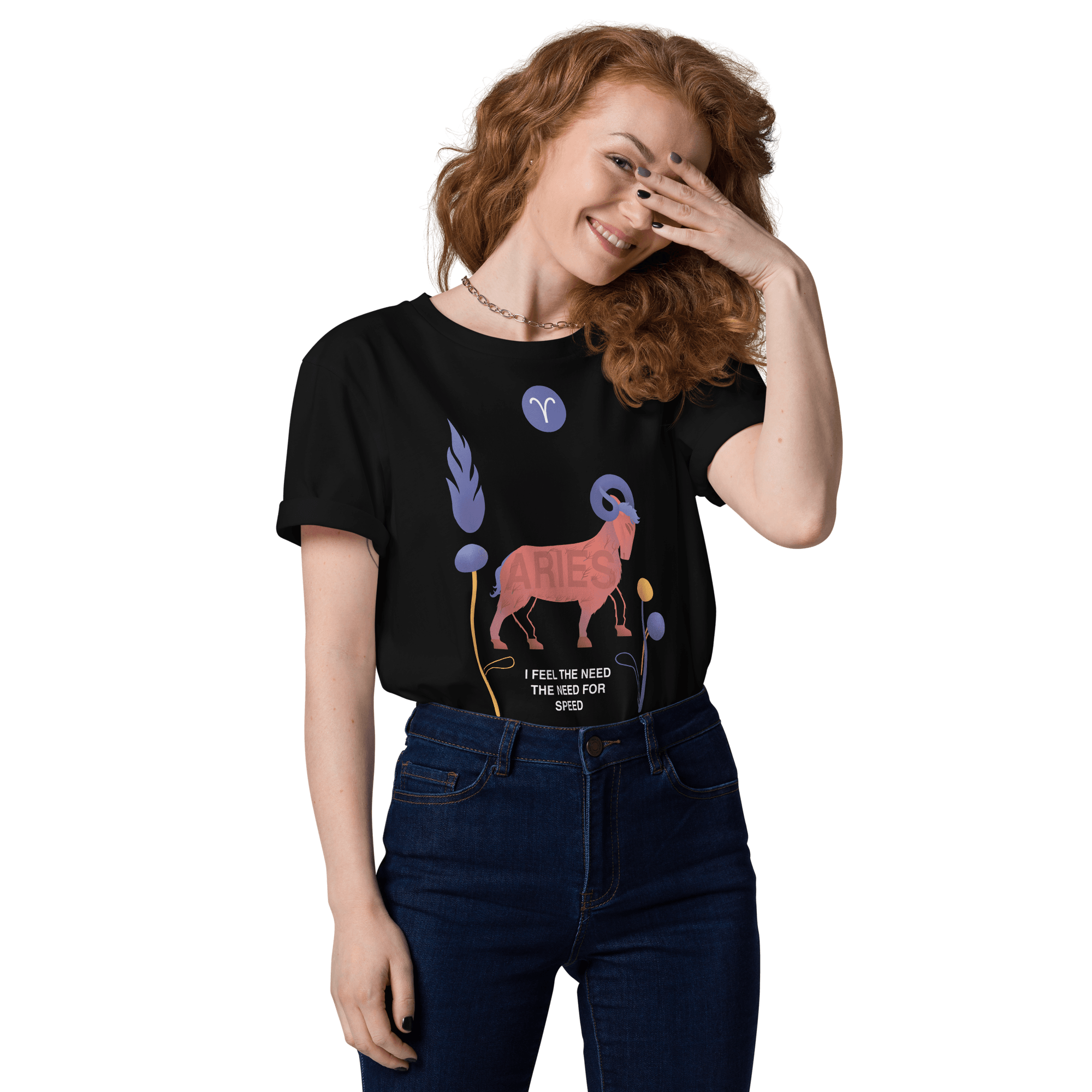 ARIES Unisex Organic Cotton T-Shirt Top Gun - Edition - 