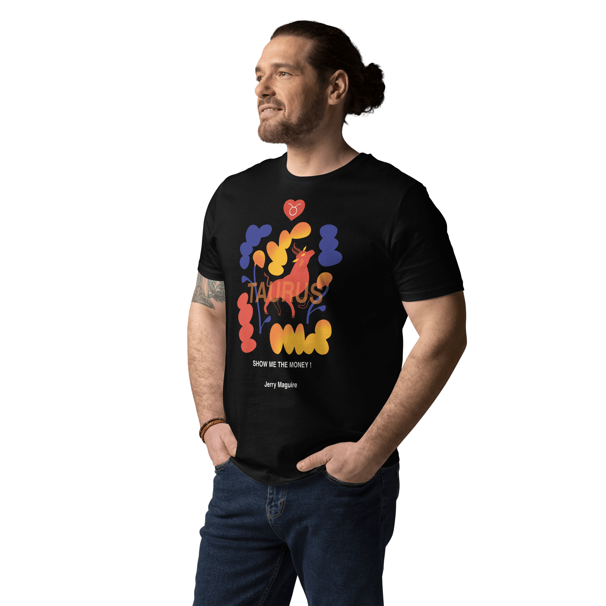 Taurus Unisex organic cotton t-shirt Jerry Maguire Edition - 