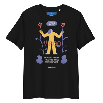 VIRGO Unisex organic cotton t-shirt Steve Jobs Edition