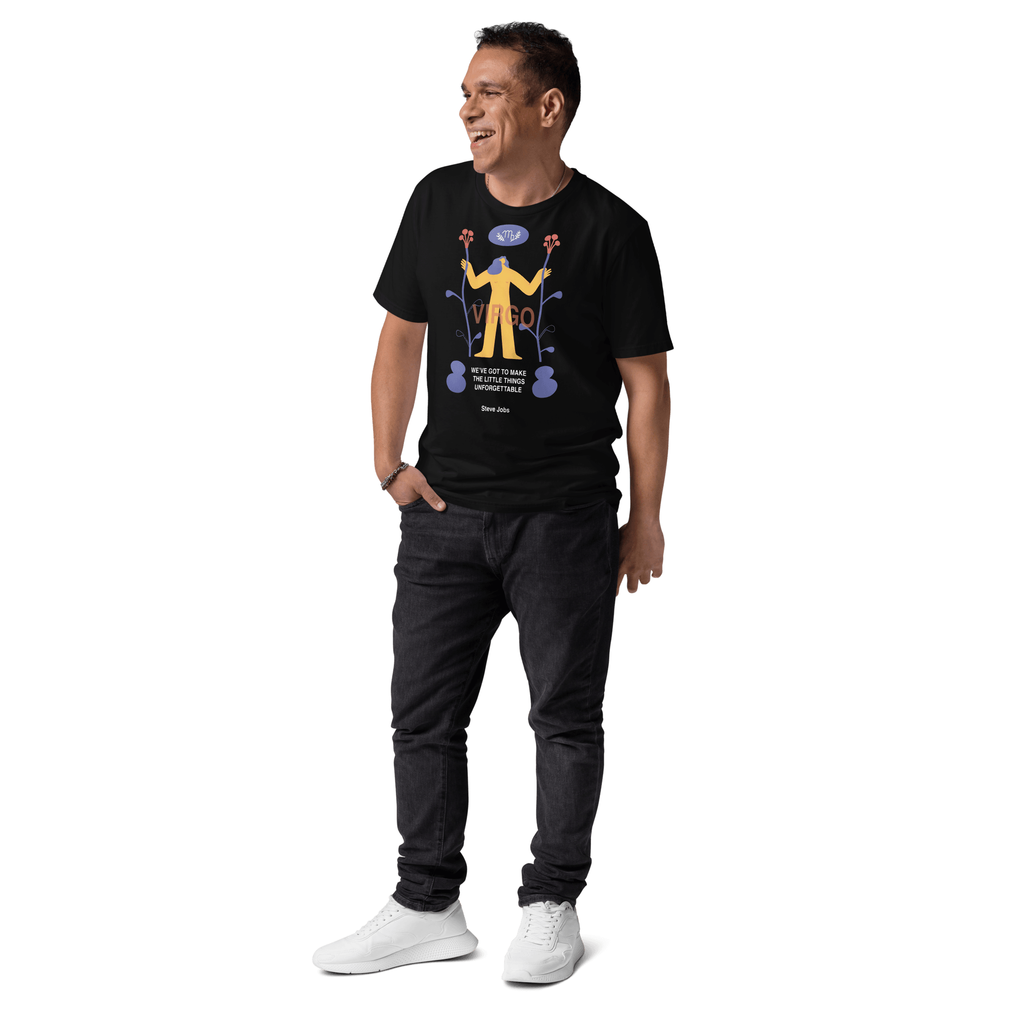 VIRGO Unisex organic cotton t-shirt Steve Jobs Edition - 
