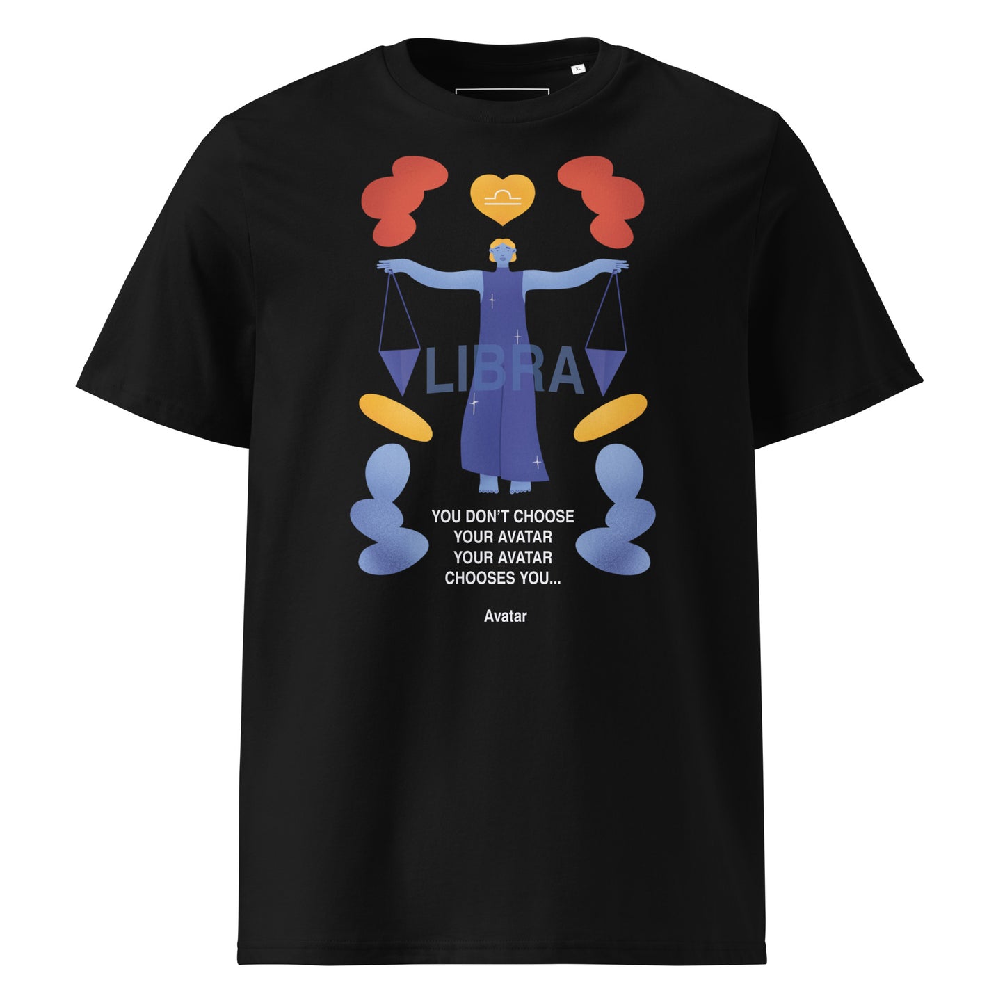 Libra Unisex Organic Cotton T-Shirt - Avatar Edition