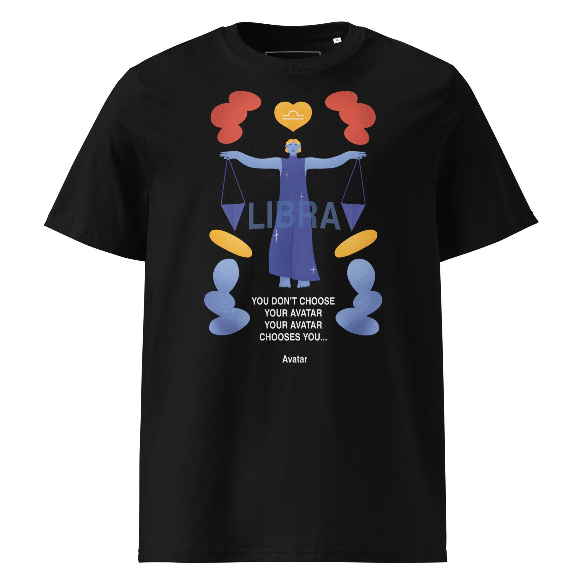 Libra Unisex Organic Cotton T-Shirt - Avatar Edition - 