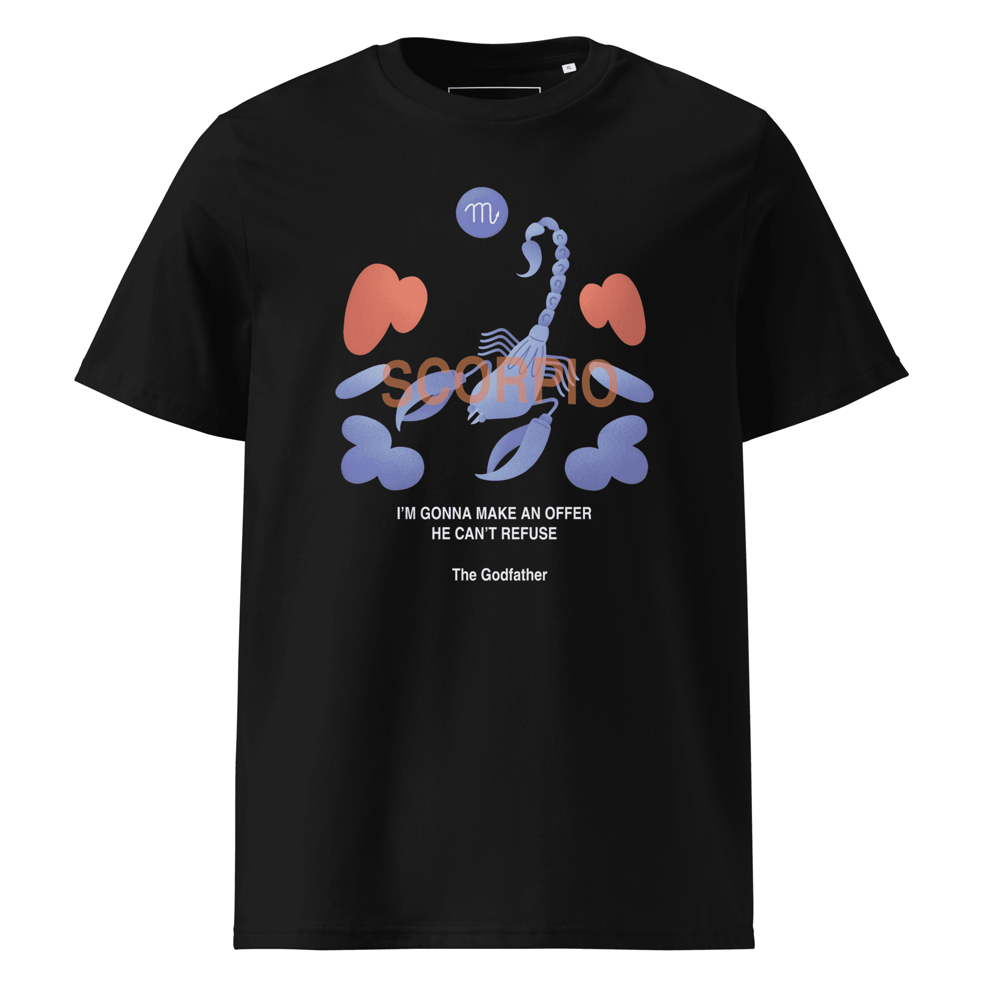 SCORPIO Unisex organic cotton t-shirt Godfather B - 