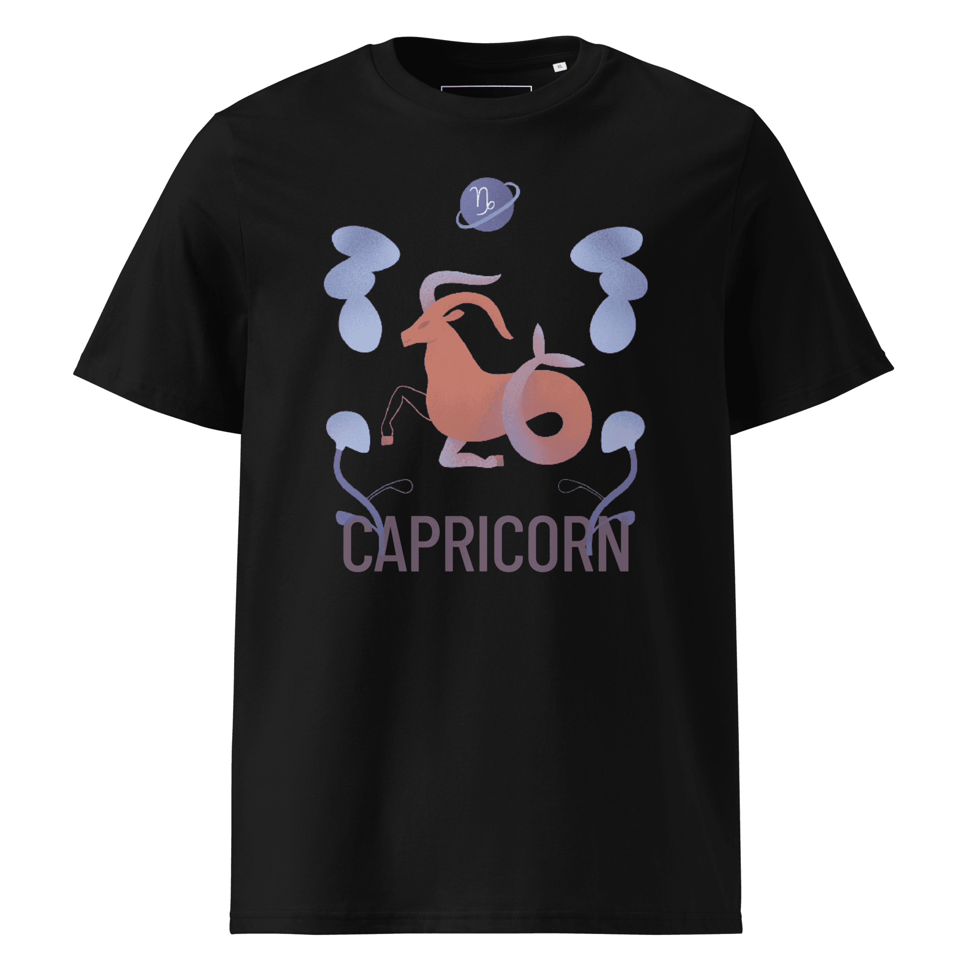 Capricorn Unisex Organic Cotton T-Shirt - Raw Edition - 