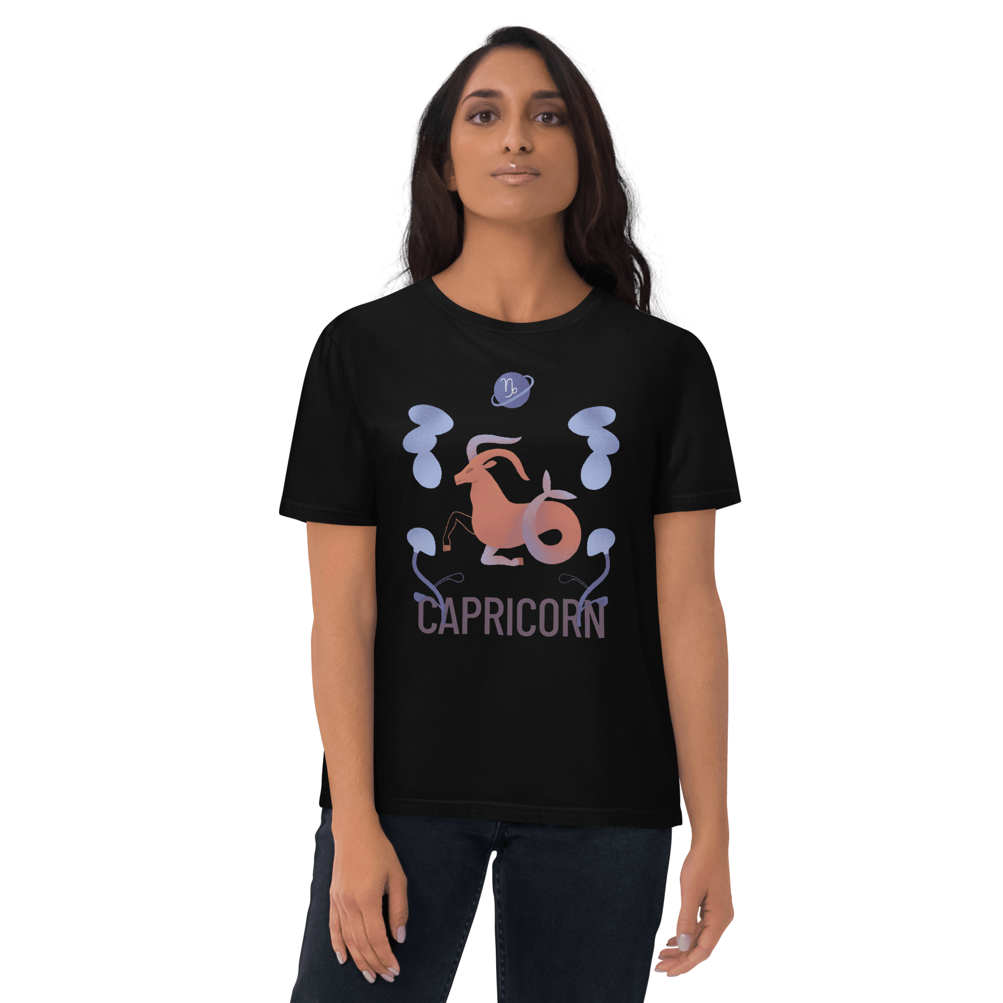 Capricorn Unisex Organic Cotton T-Shirt - Raw Edition - 