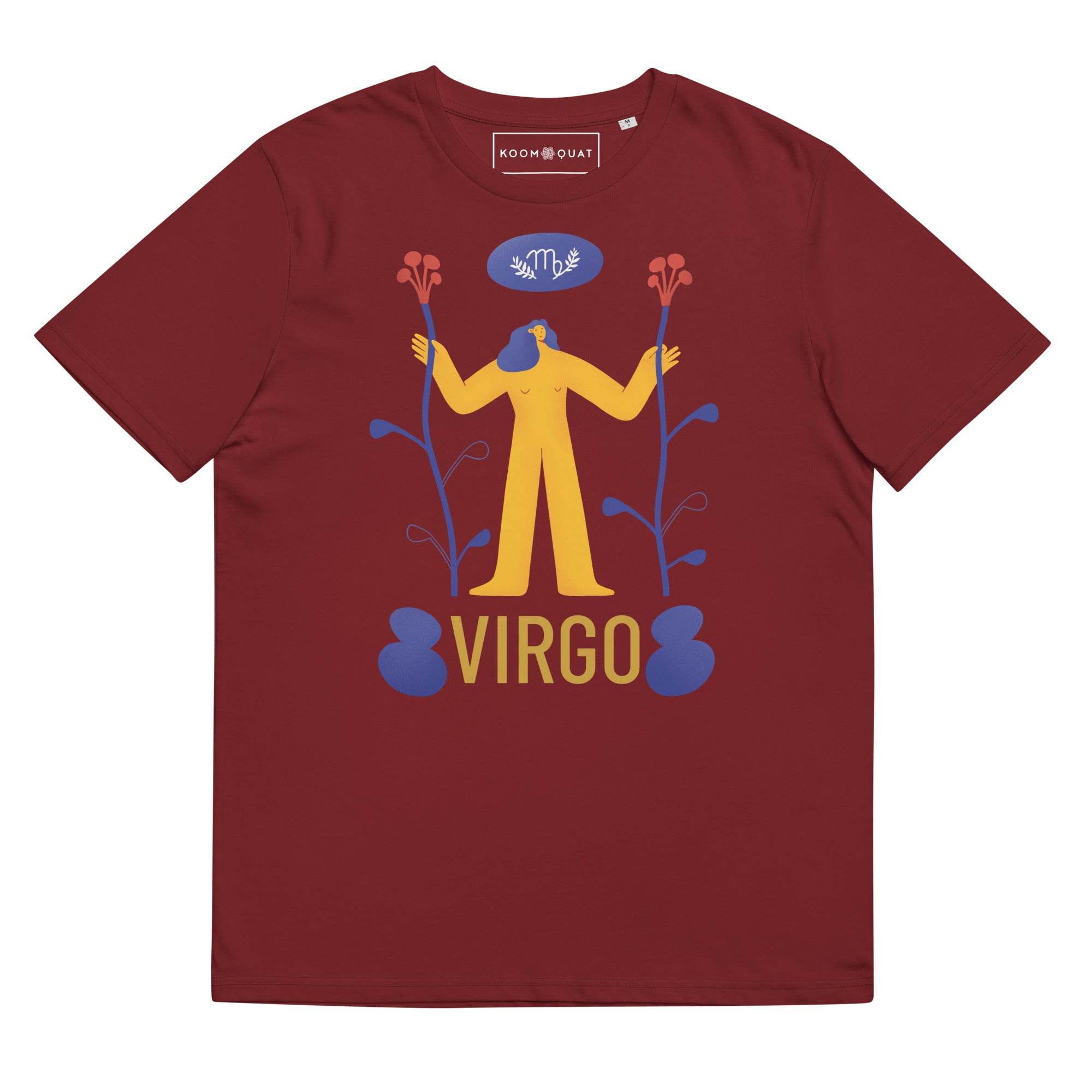 Virgo Unisex Organic Cotton T-Shirt - Raw Edition - 