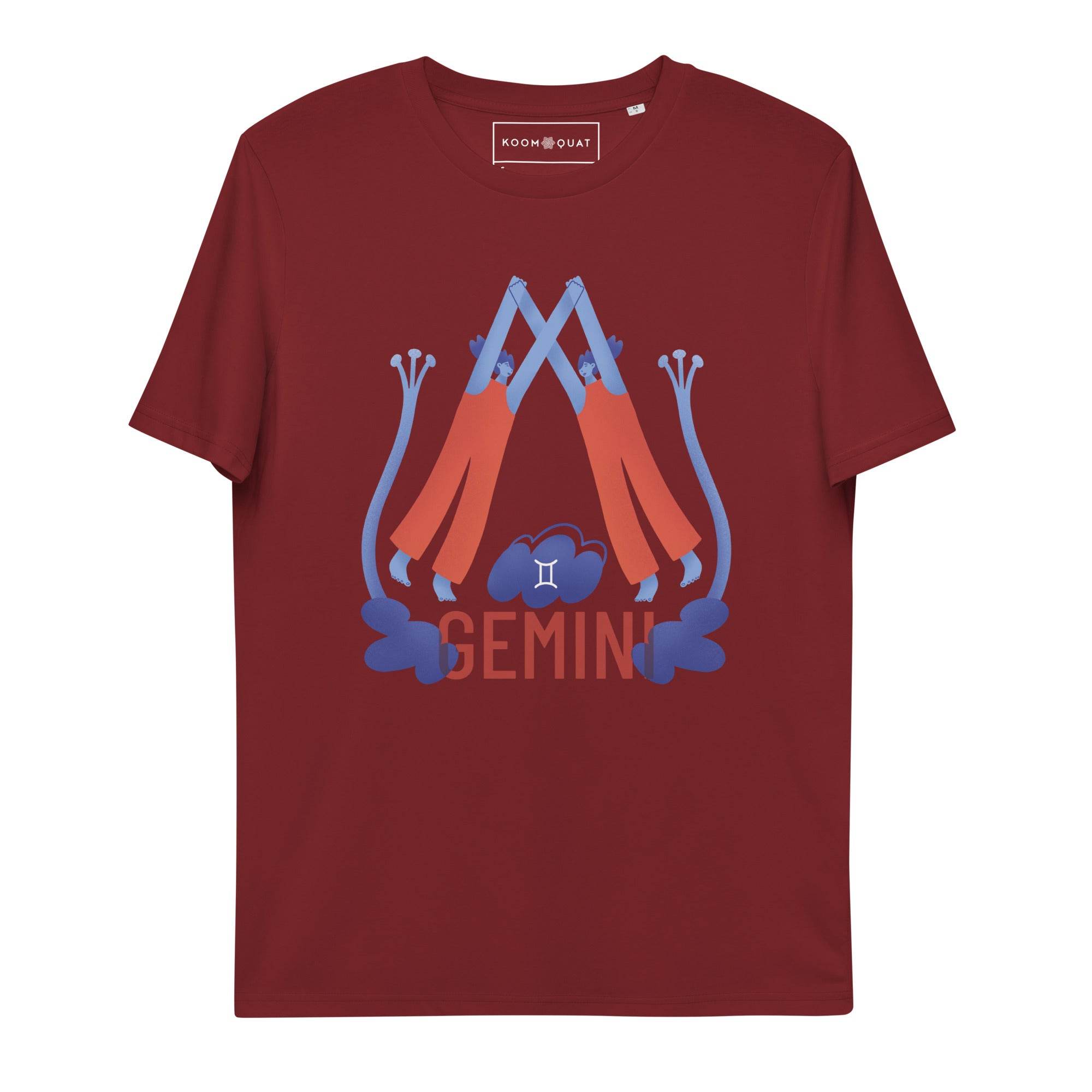 Gemini Unisex Organic Cotton T-Shirt - Raw Edition - 