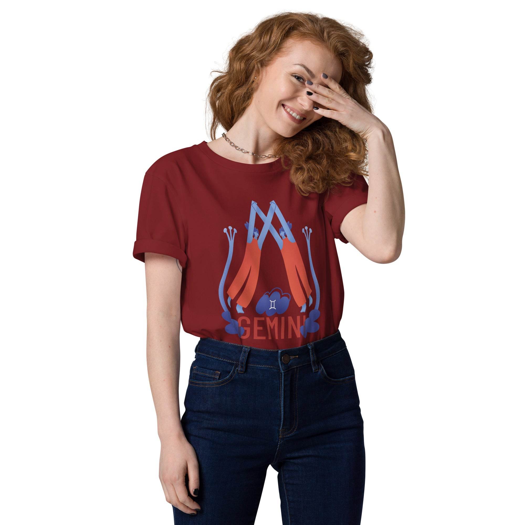 Gemini Unisex Organic Cotton T-Shirt - Raw Edition - 