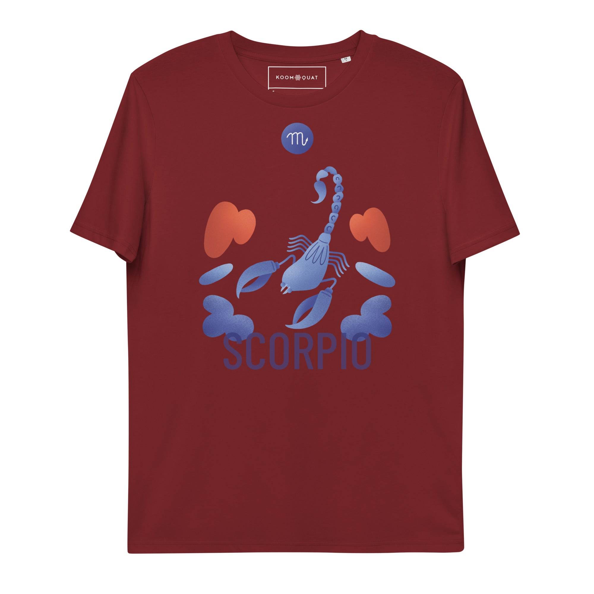 Scorpio Unisex Organic Cotton T-Shirt - Raw Edition - 