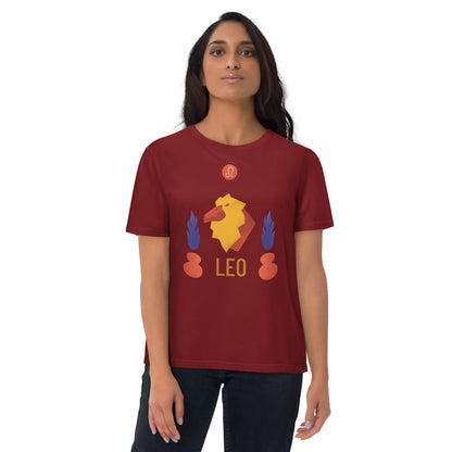 Leo Unisex Organic Cotton T-Shirt - Raw Edition