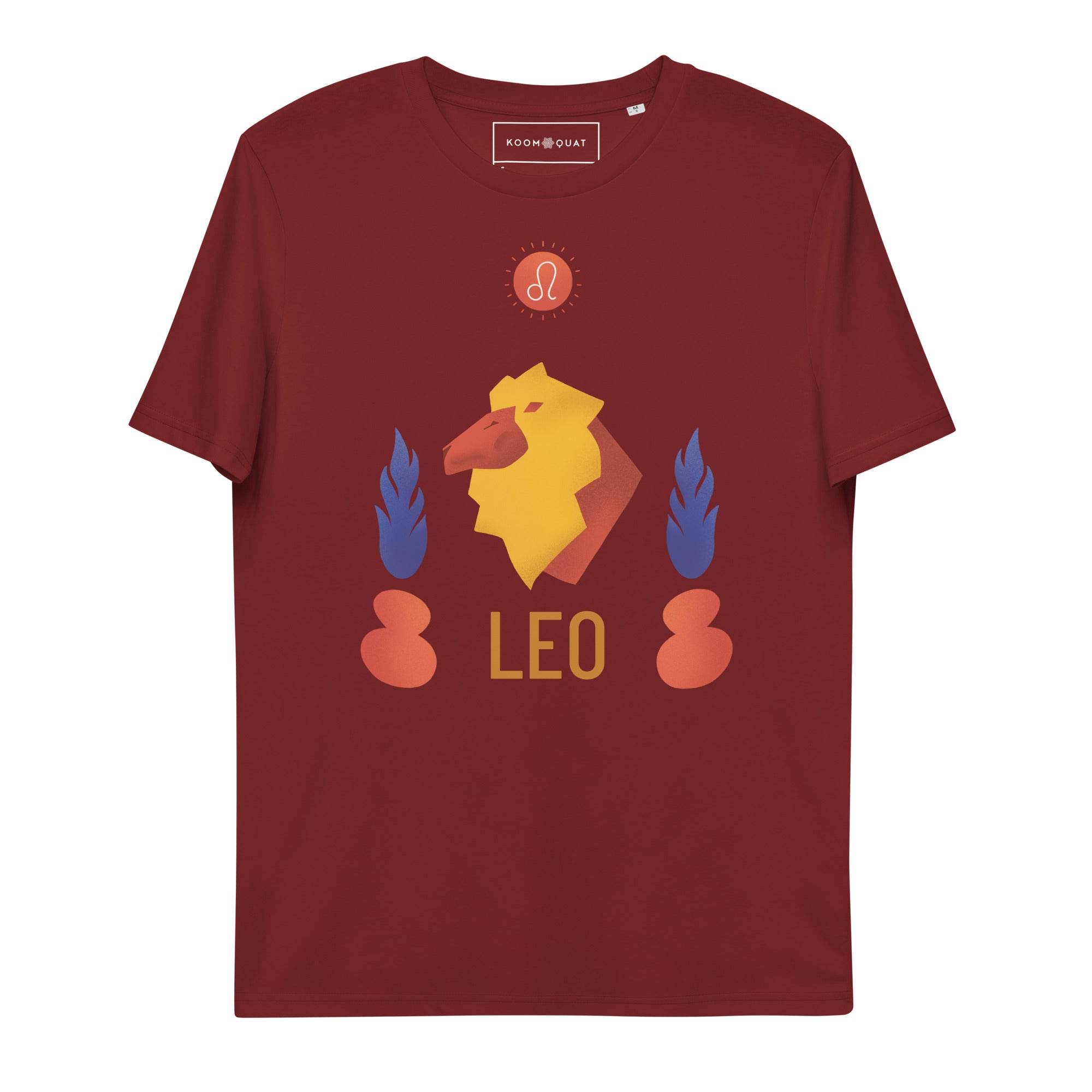 Leo Unisex Organic Cotton T-Shirt - Raw Edition - 