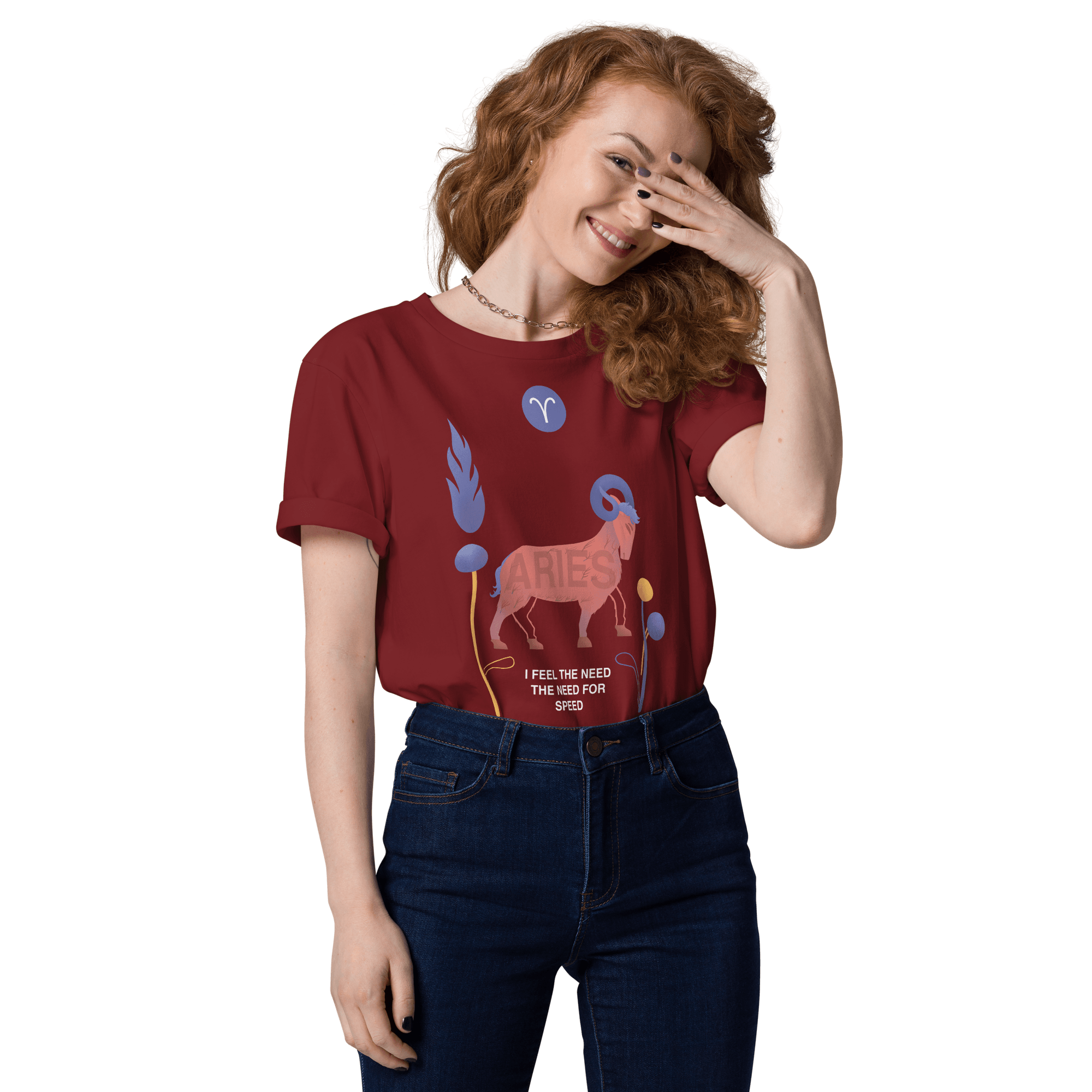 ARIES Unisex Organic Cotton T-Shirt Top Gun - Edition - 