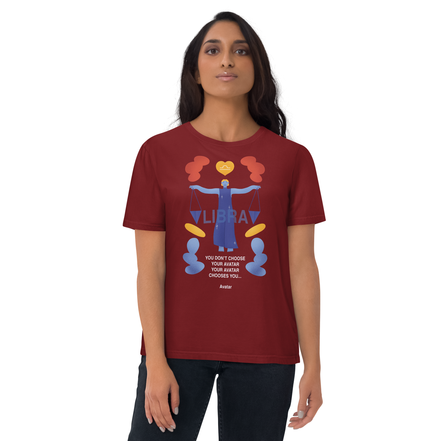 Libra Unisex Organic Cotton T-Shirt - Avatar Edition