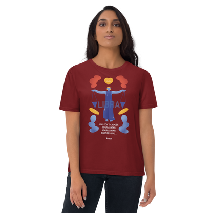 Libra Unisex Organic Cotton T-Shirt - Avatar Edition