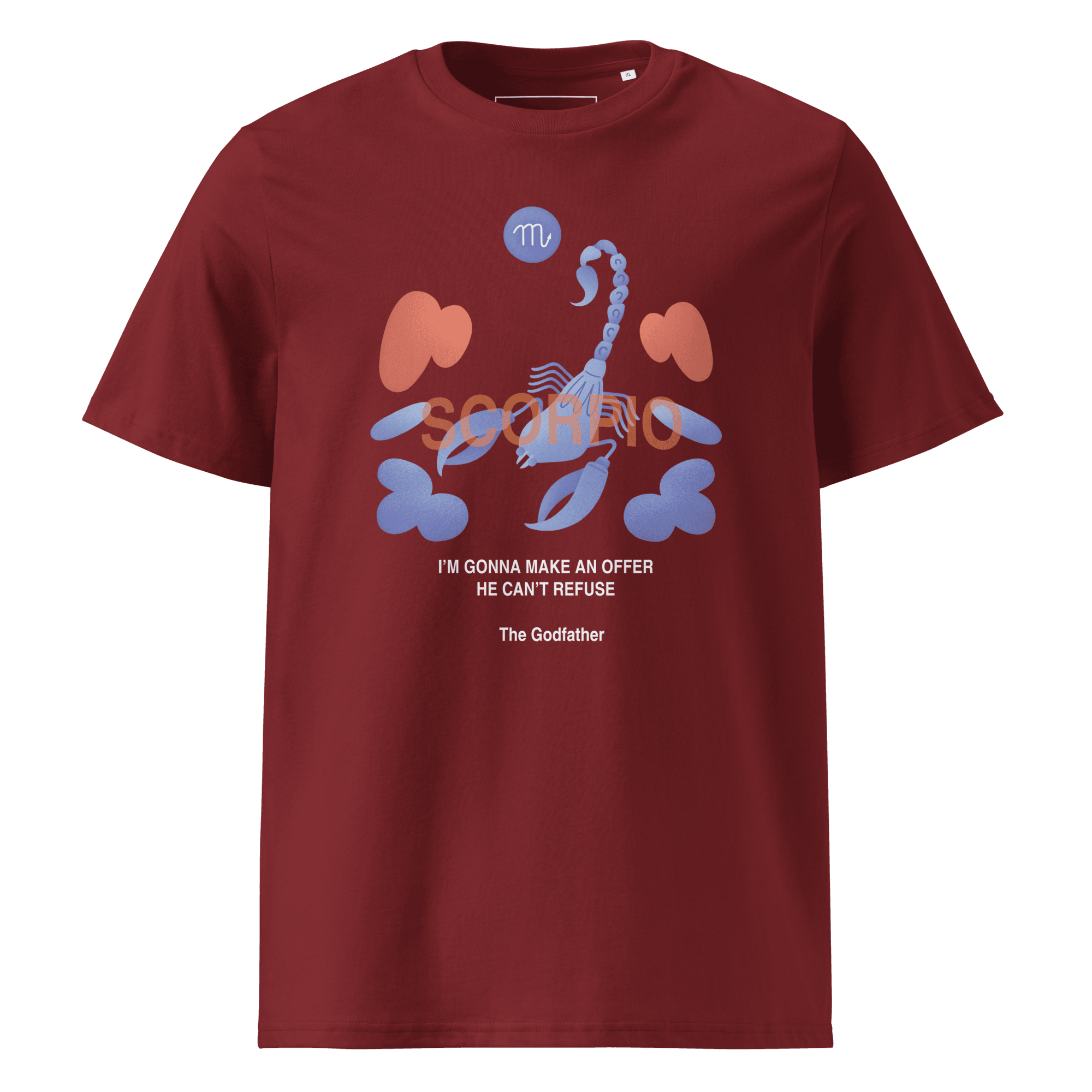 SCORPIO Unisex organic cotton t-shirt Godfather B - 