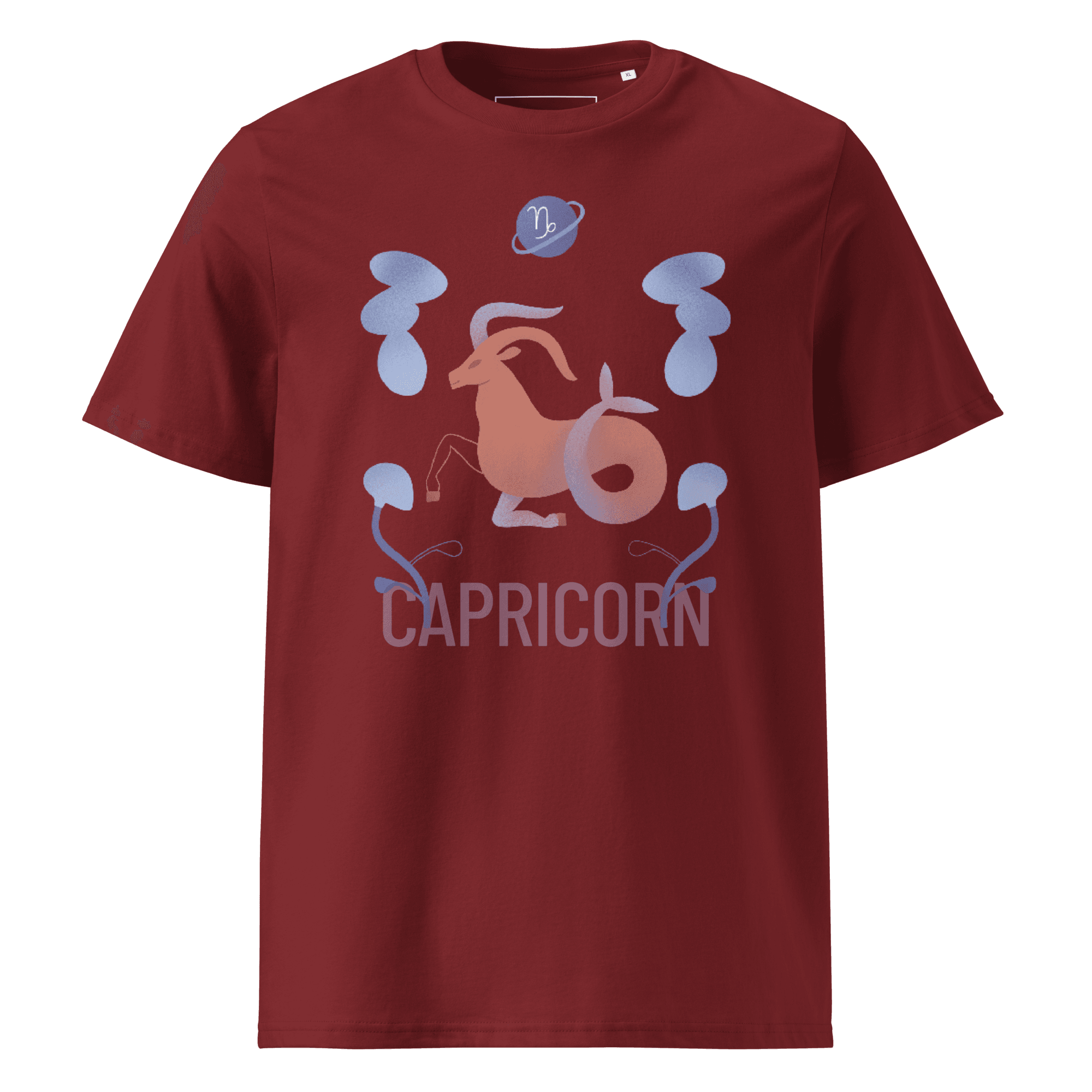 Capricorn Unisex Organic Cotton T-Shirt - Raw Edition - 