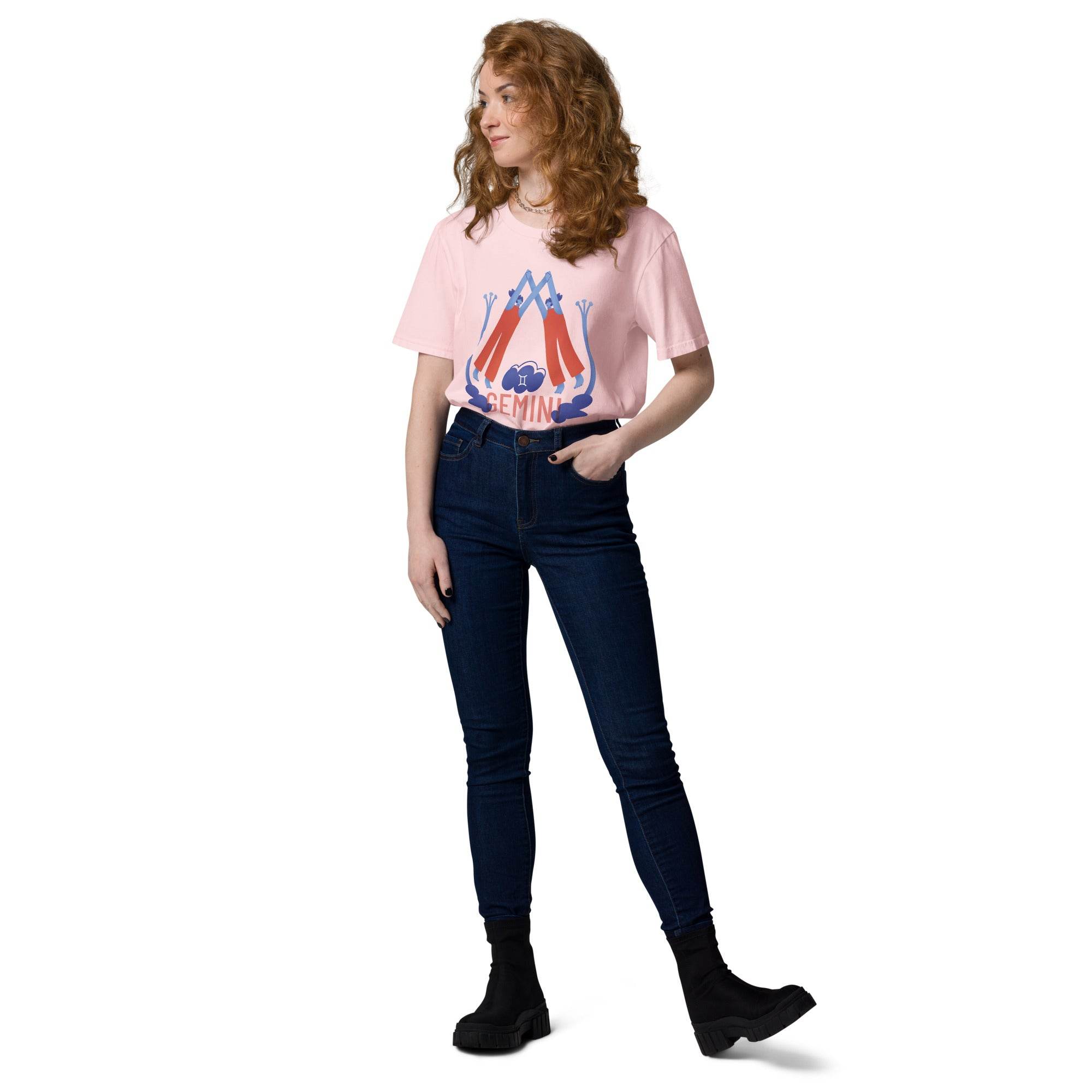 Gemini Unisex Organic Cotton T-Shirt - Raw Edition - 