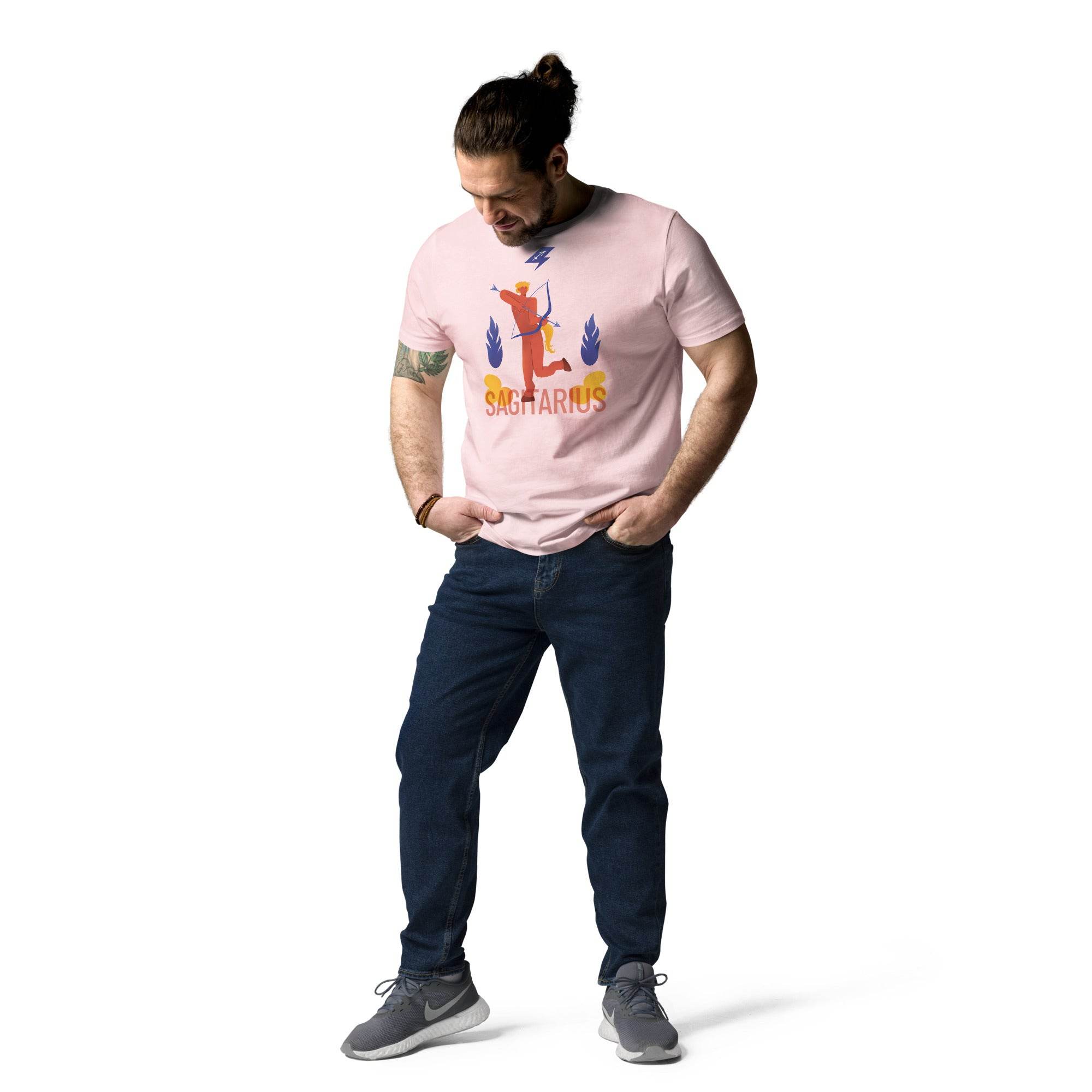 Sagittarius Unisex Organic Cotton T-Shirt - Raw Edition - 