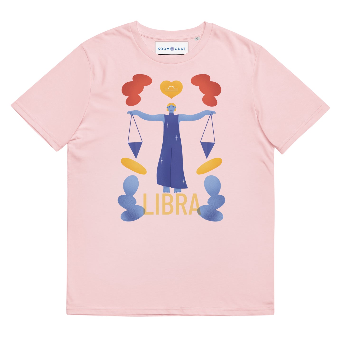 Libra Unisex Organic Cotton T-Shirt - Raw Edition