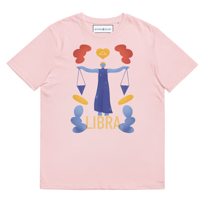 Libra Unisex Organic Cotton T-Shirt - Raw Edition