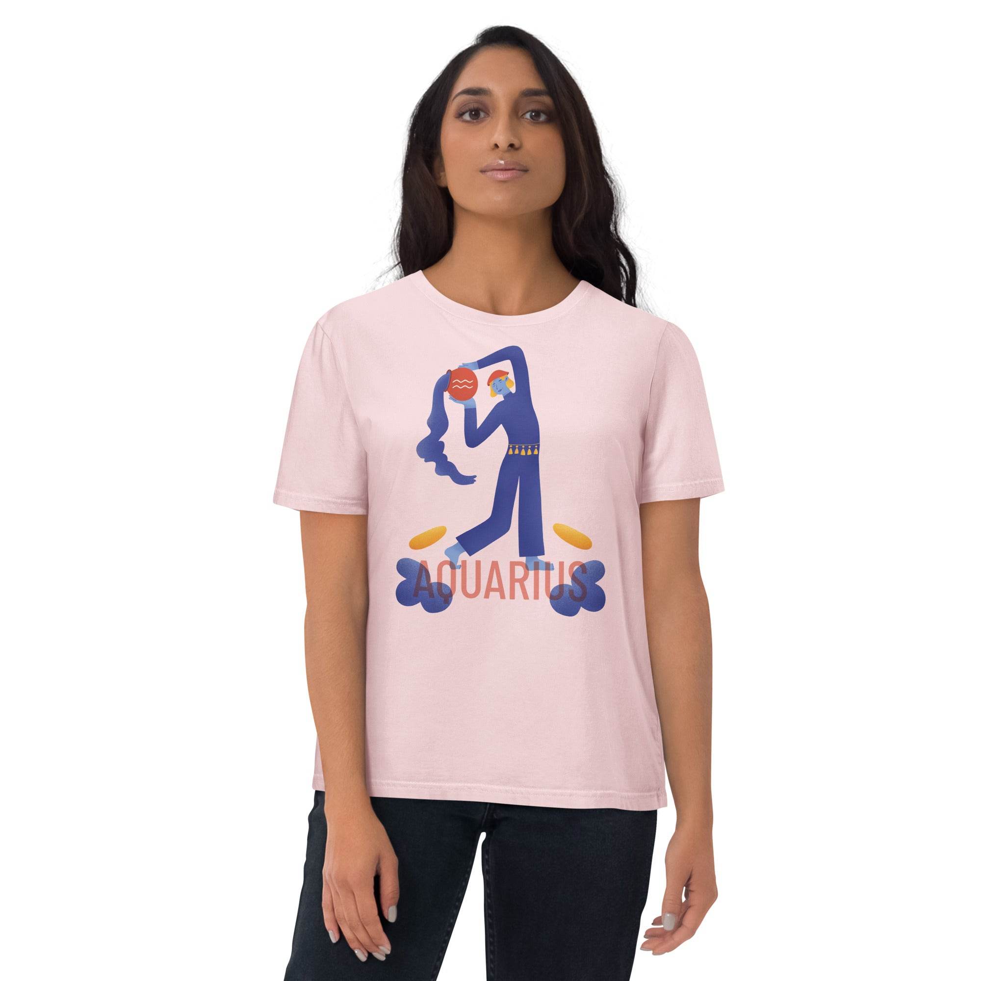 Aquarius Unisex Organic Cotton T-Shirt - Raw Edition - 