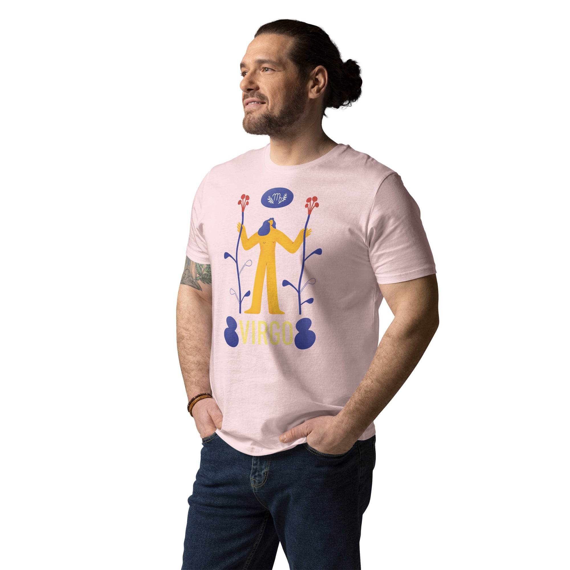 Virgo Unisex Organic Cotton T-Shirt - Raw Edition - 
