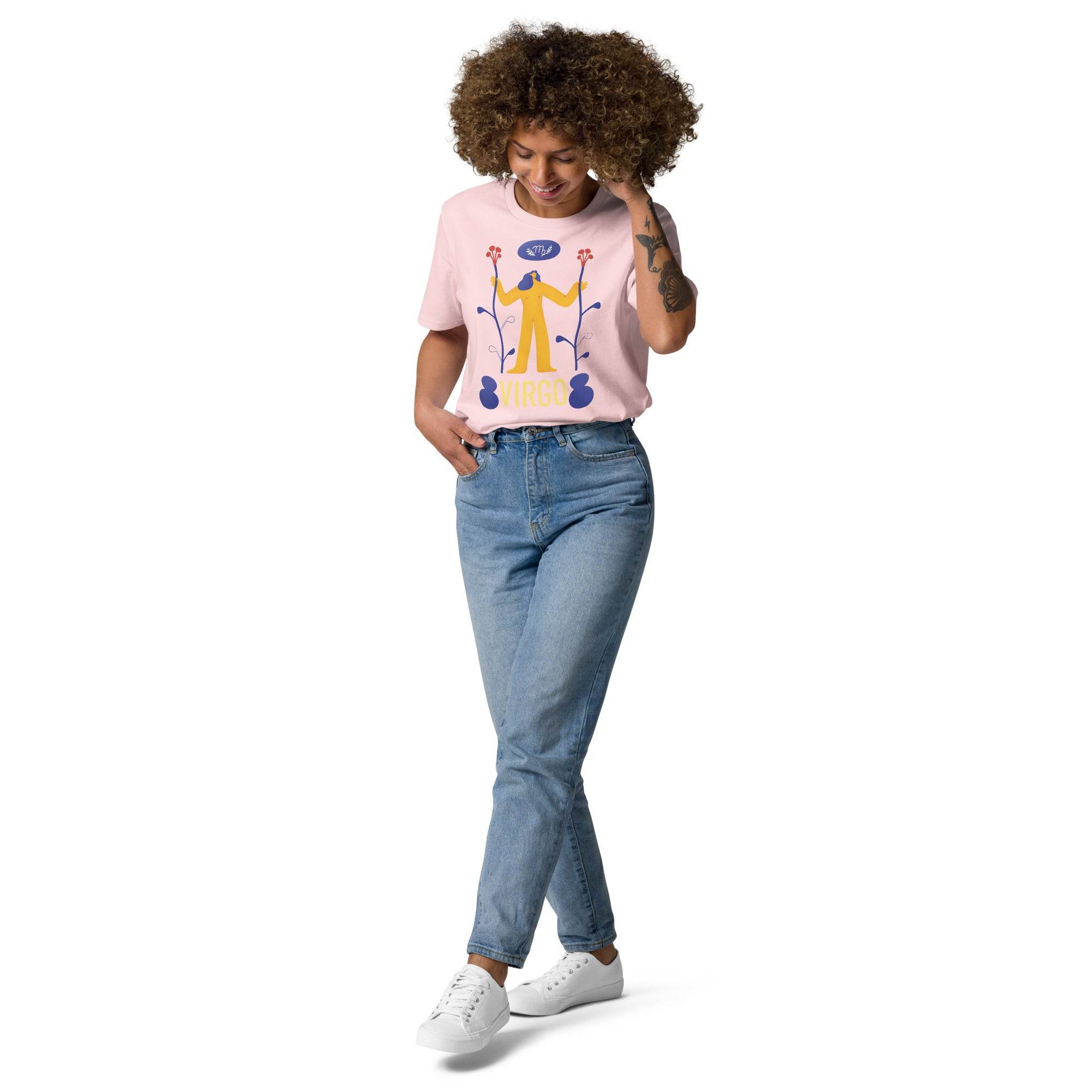 Virgo Unisex Organic Cotton T-Shirt - Raw Edition - 