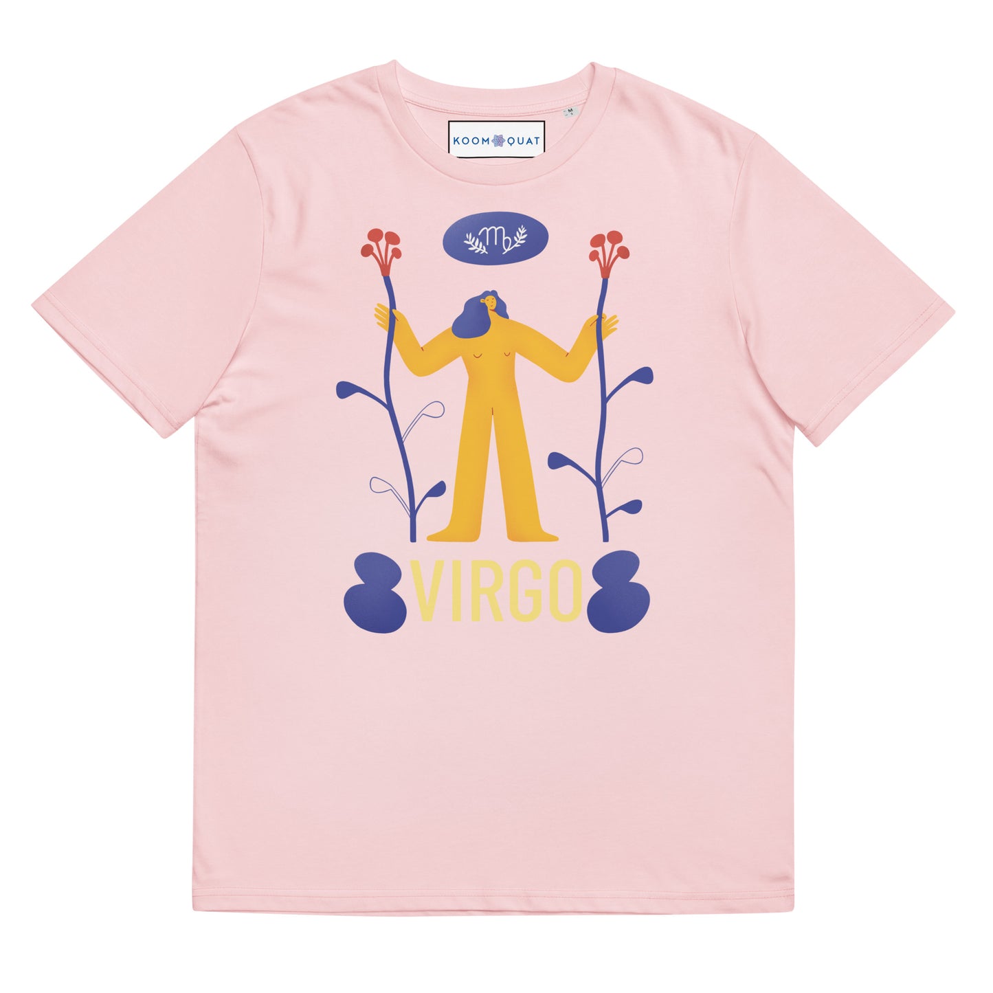 Virgo Unisex Organic Cotton T-Shirt - Raw Edition