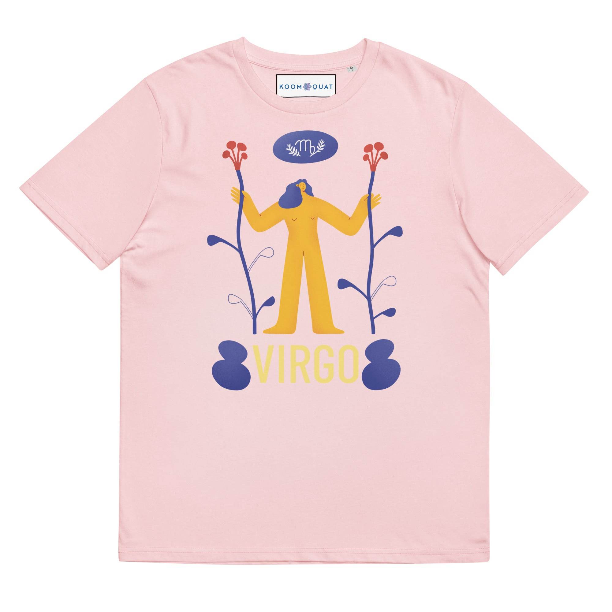 Virgo Unisex Organic Cotton T-Shirt - Raw Edition - 